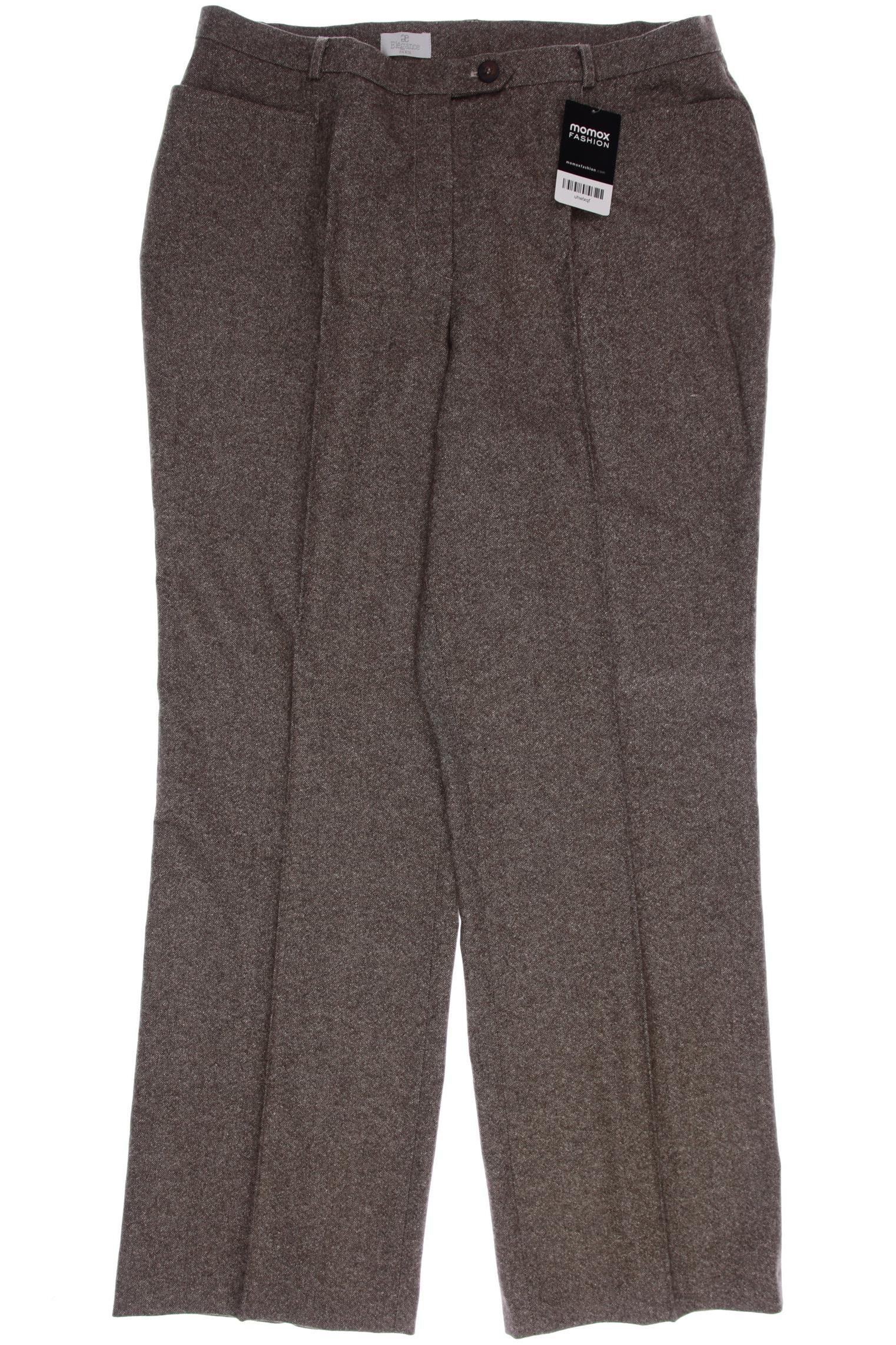 

Elegance Paris Damen Stoffhose, braun, Gr. 46