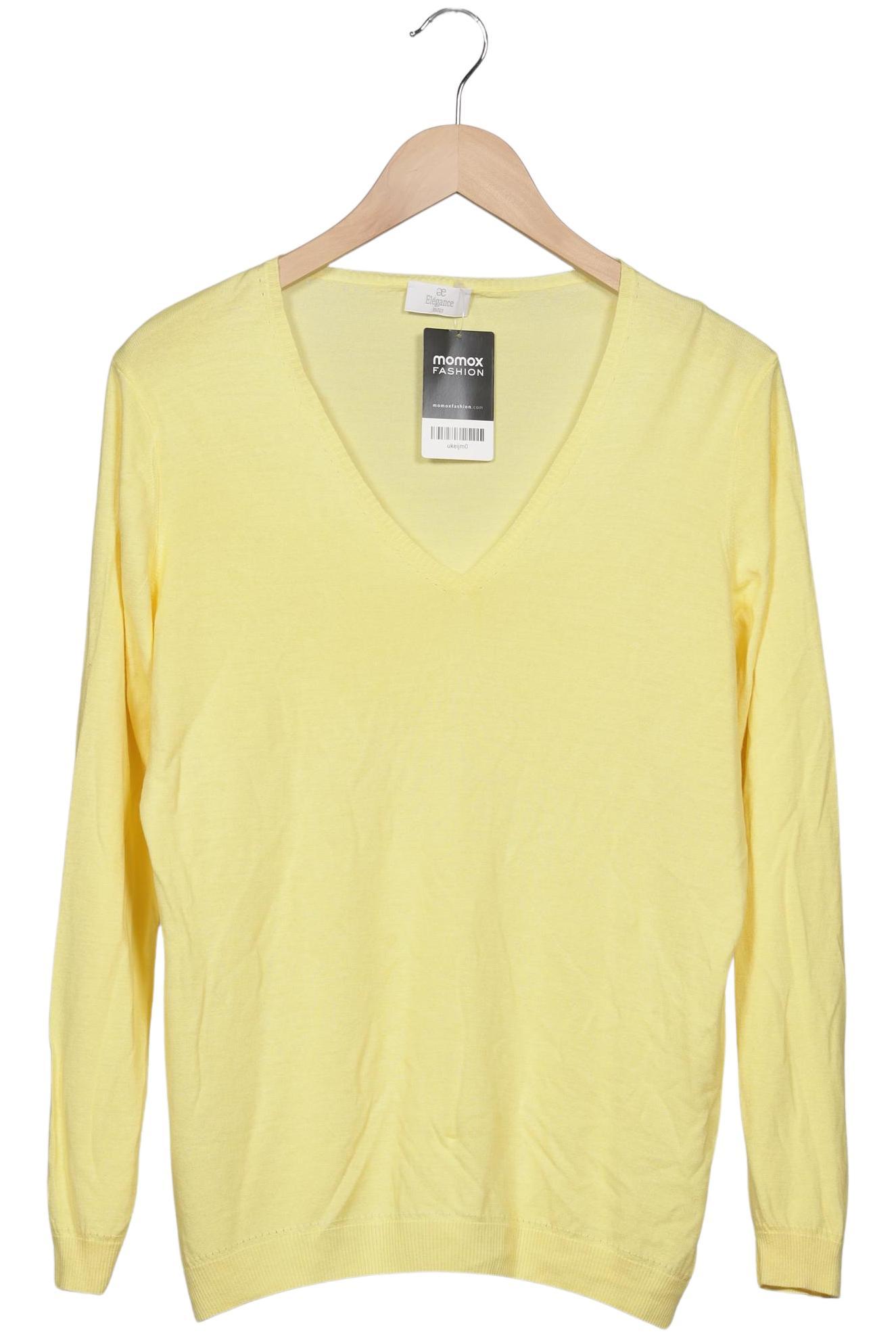 

Elegance Paris Damen Pullover, gelb, Gr. 46