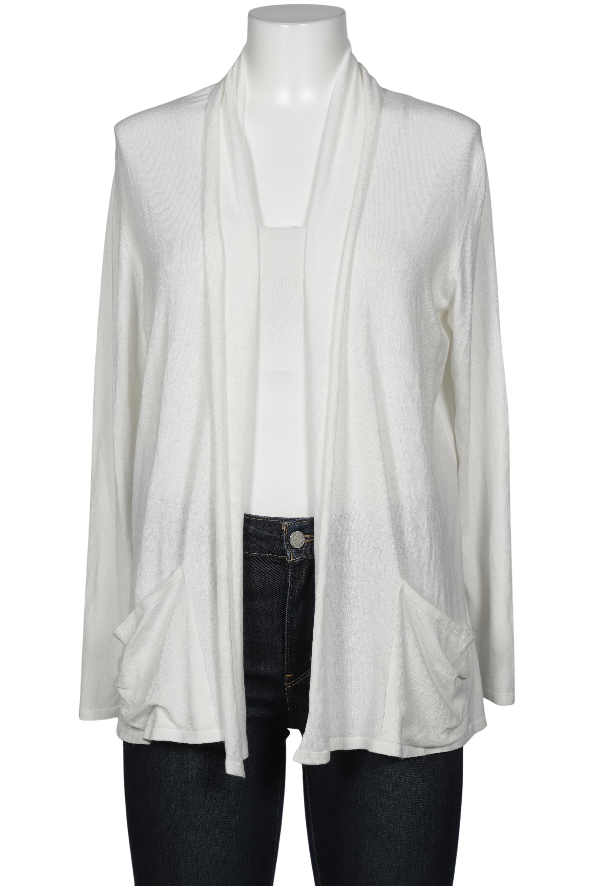 

Elegance Paris Damen Strickjacke, weiß, Gr. 42