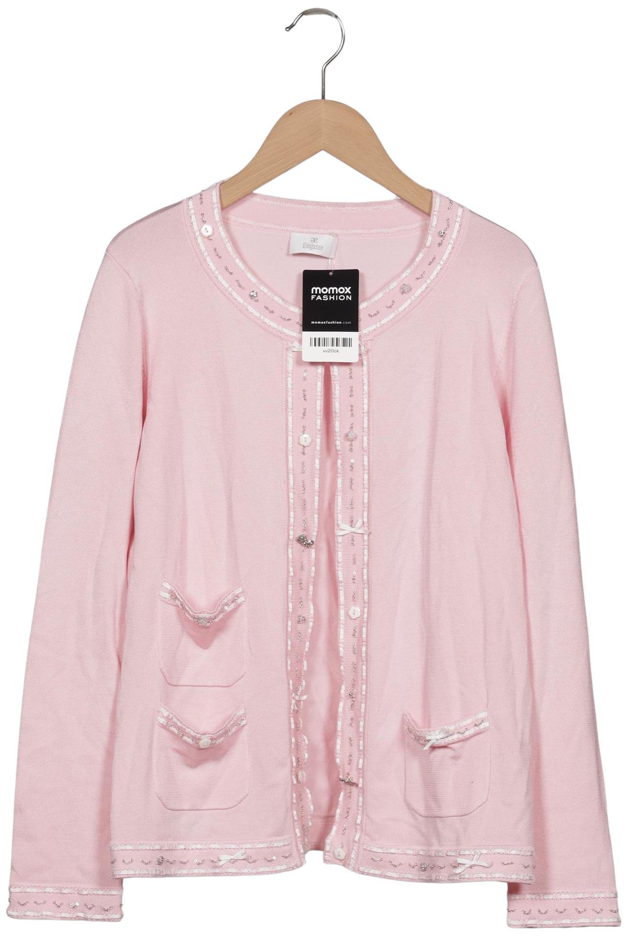 

Elegance Paris Damen Strickjacke, pink, Gr. 40