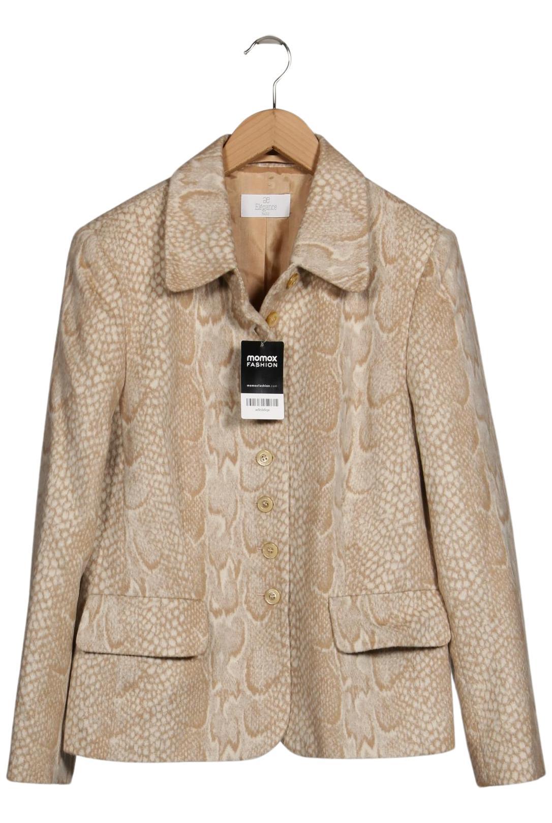 

Elegance Paris Damen Jacke, beige, Gr. 42