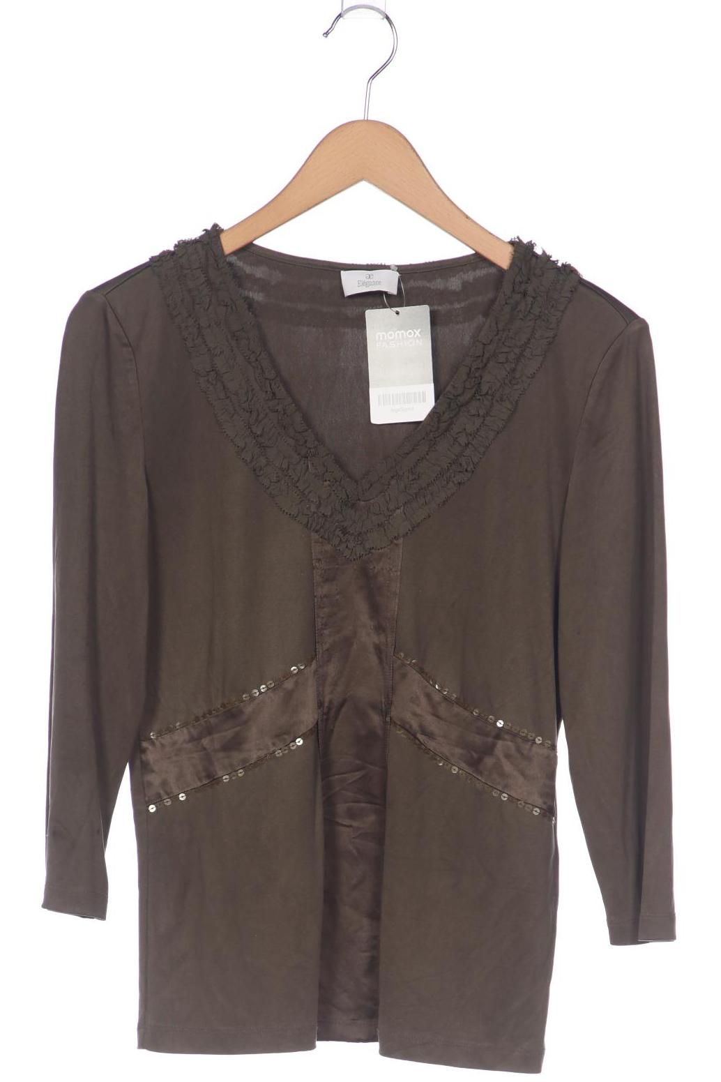 

Elegance Paris Damen Langarmshirt, grün, Gr. 40