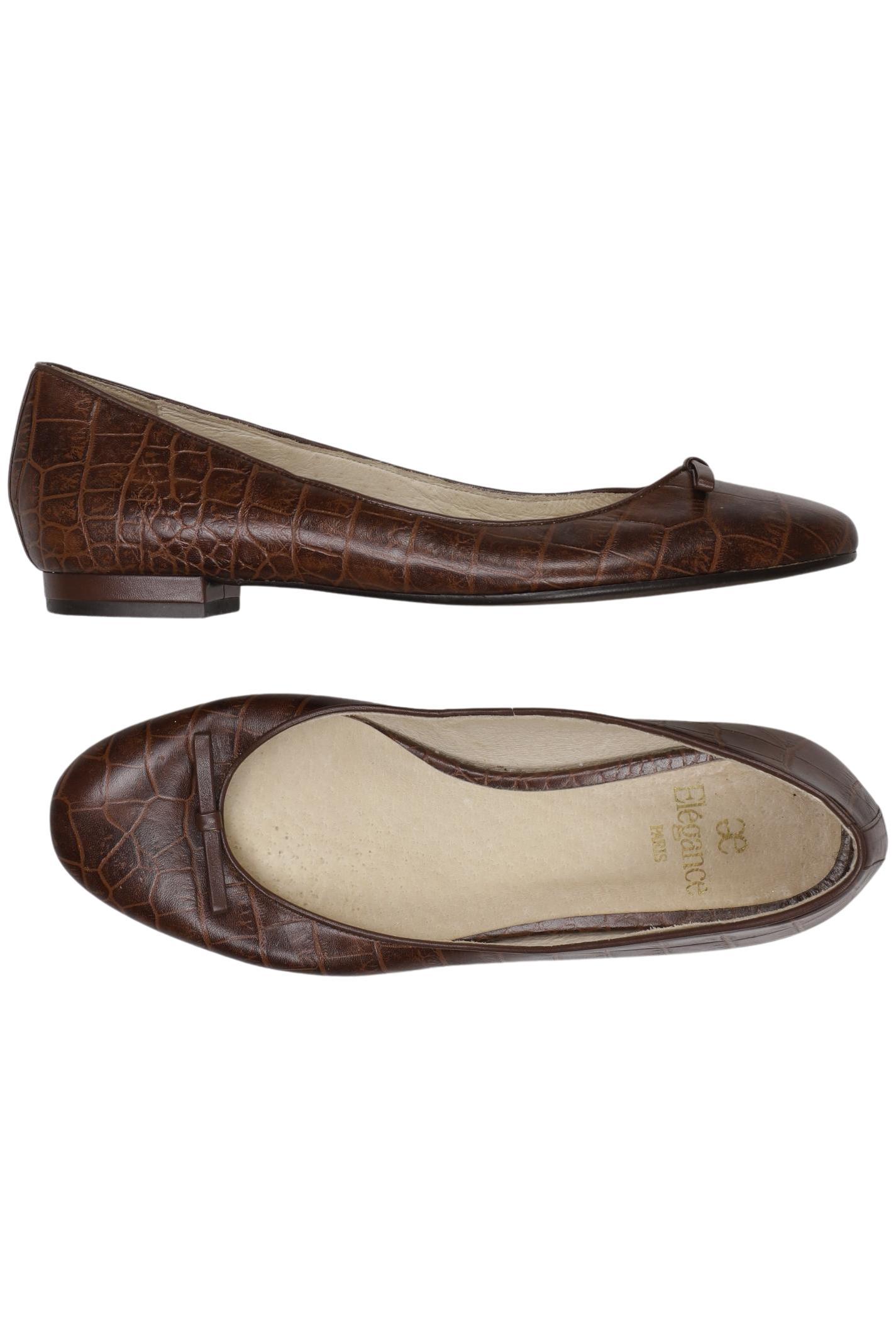 

Elegance Paris Damen Ballerinas, braun, Gr. 39