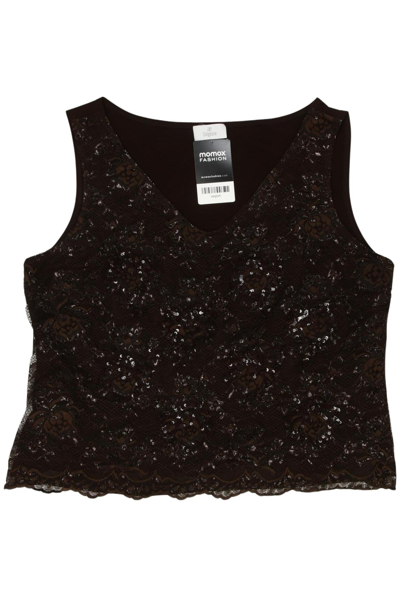 

Elegance Paris Damen Top, braun, Gr. 46