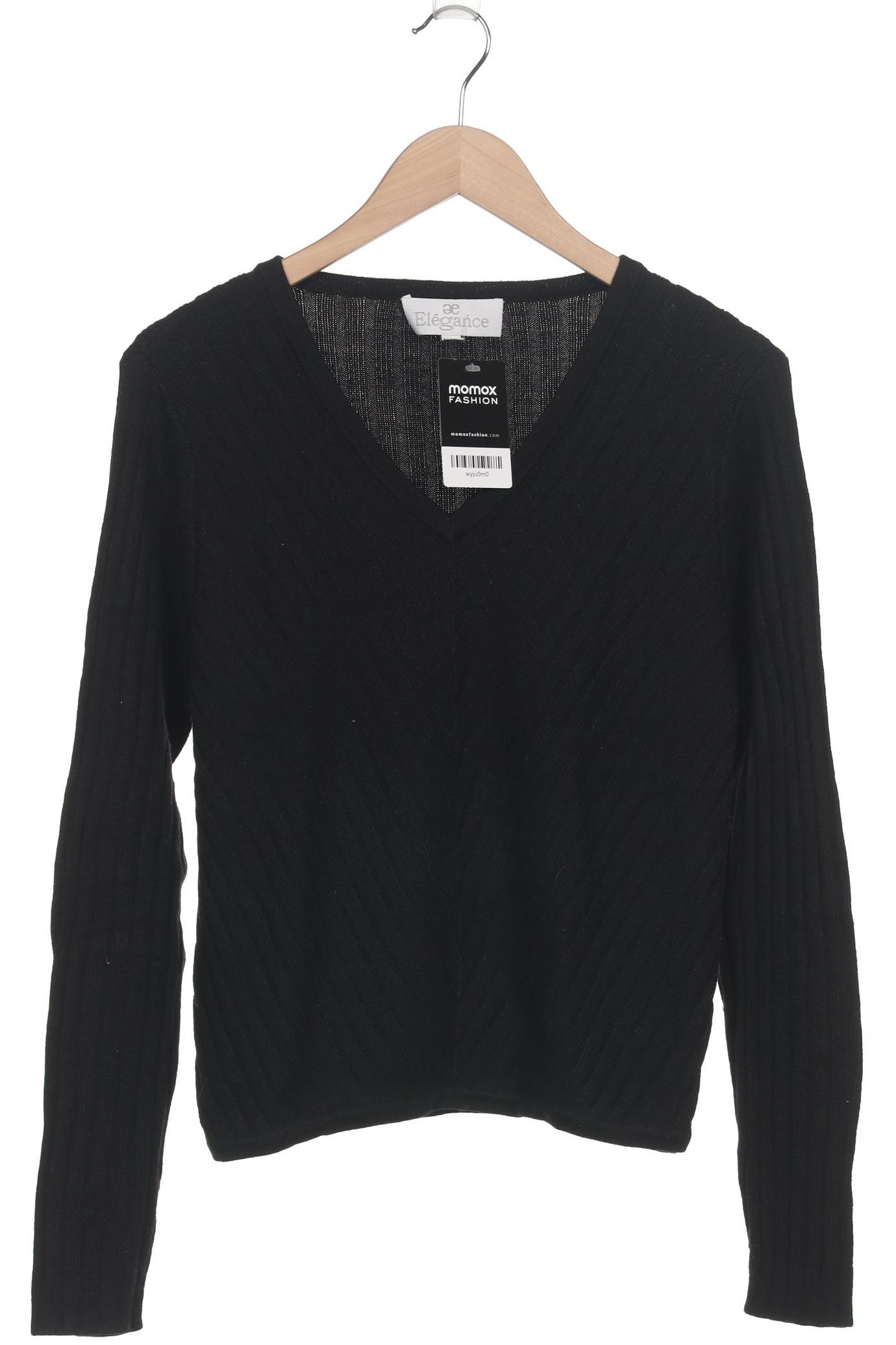 

Elegance Paris Damen Pullover, schwarz, Gr. 38