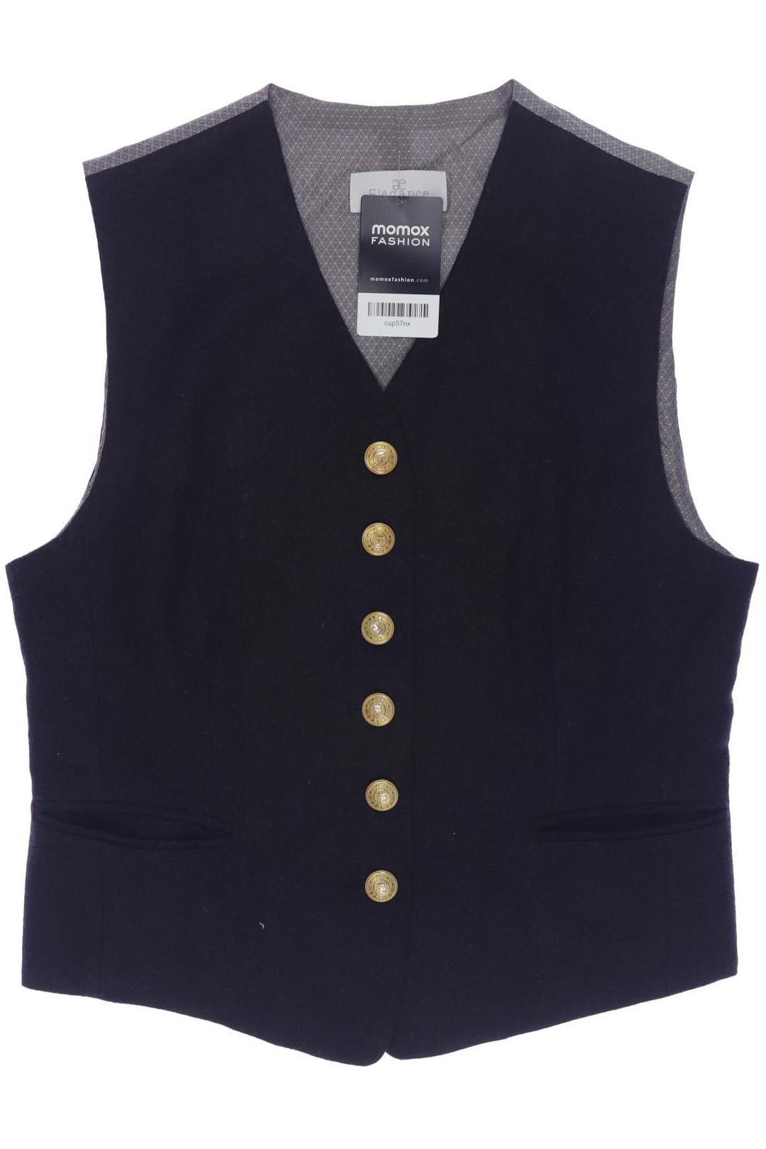 

Elegance Paris Damen Weste, schwarz, Gr. 38