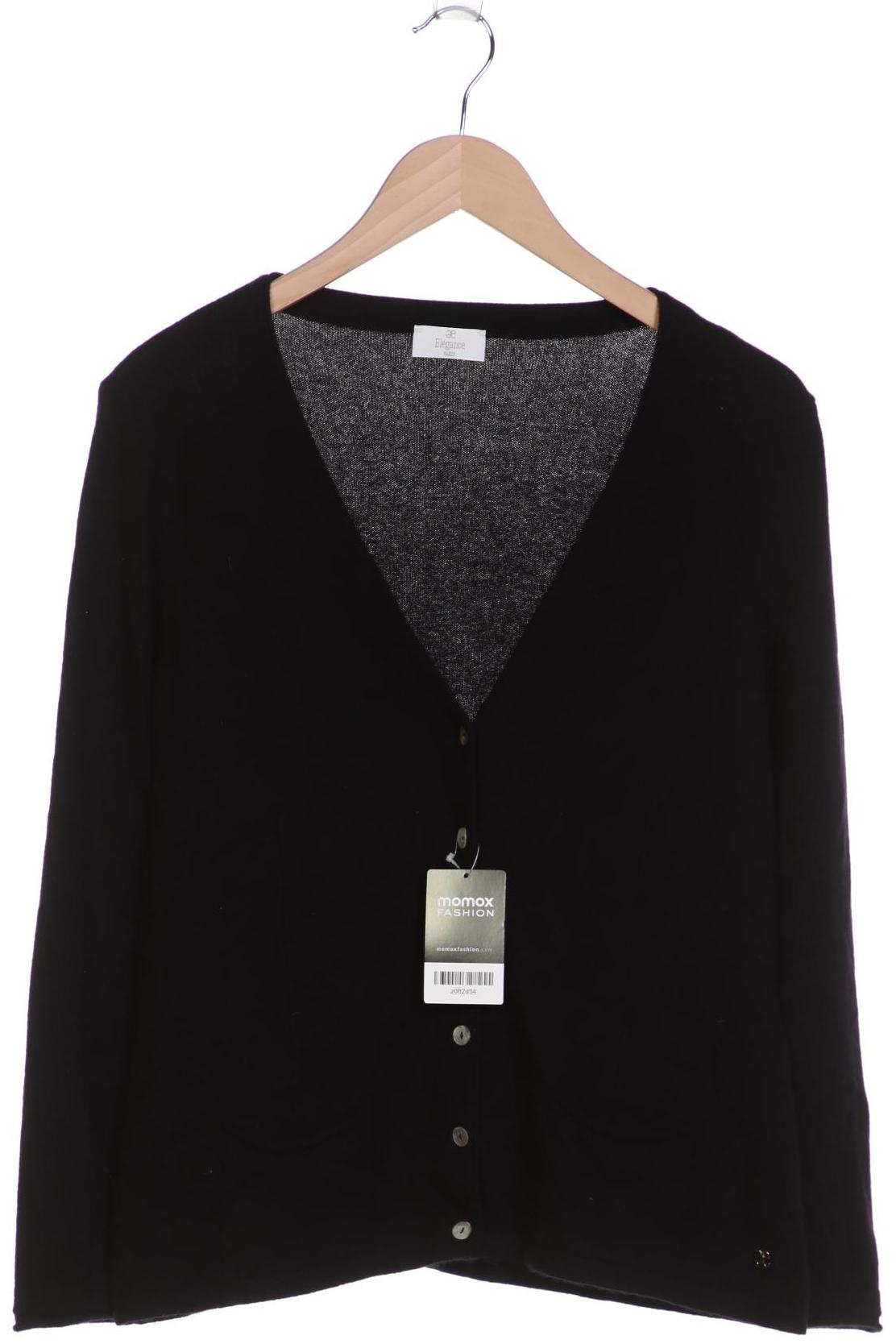 

Elegance Paris Damen Strickjacke, schwarz, Gr. 40