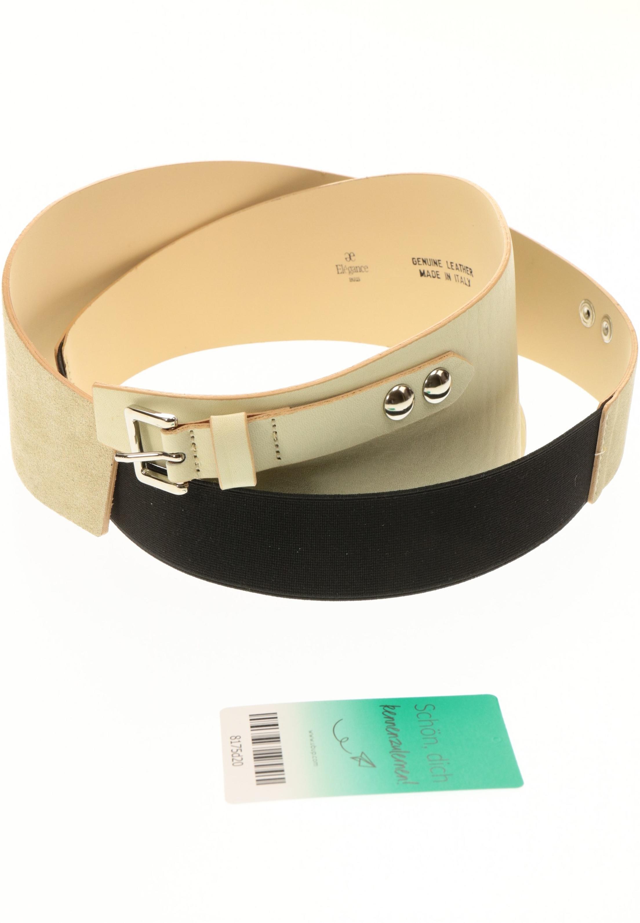 

Elegance Paris Damen Gürtel, cremeweiß, Gr. 100