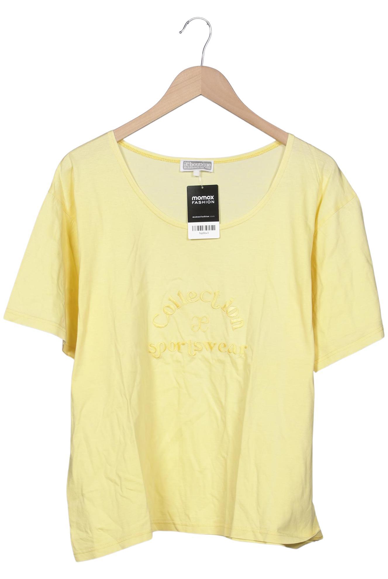 

Elegance Paris Damen T-Shirt, gelb, Gr. 48