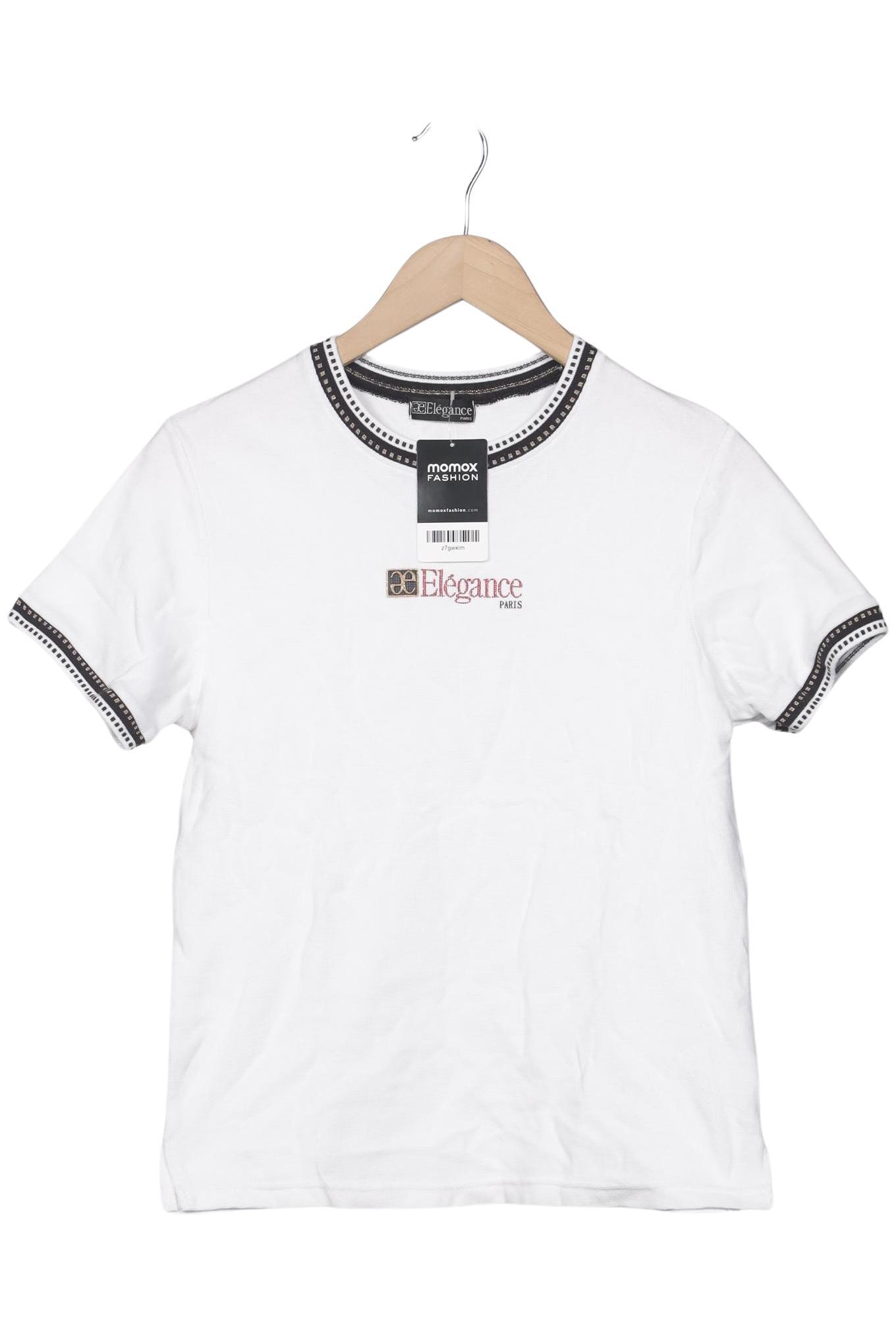 

Elegance Paris Damen T-Shirt, weiß, Gr. 36