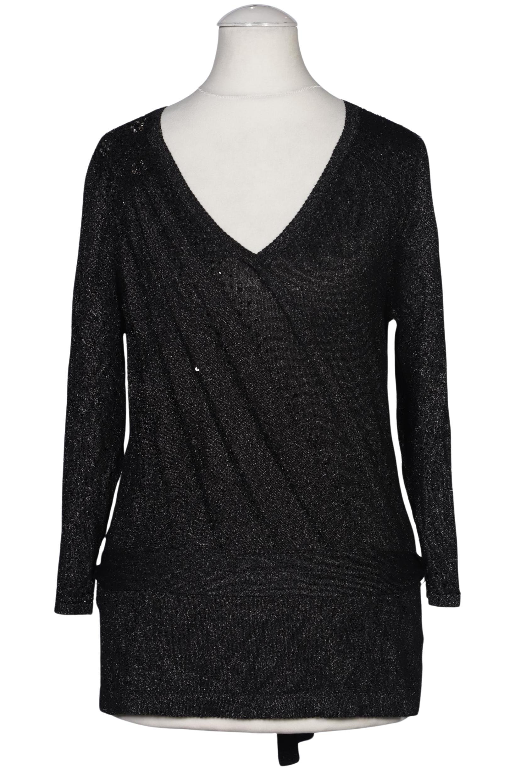 

Elegance Paris Damen Langarmshirt, schwarz, Gr. 36