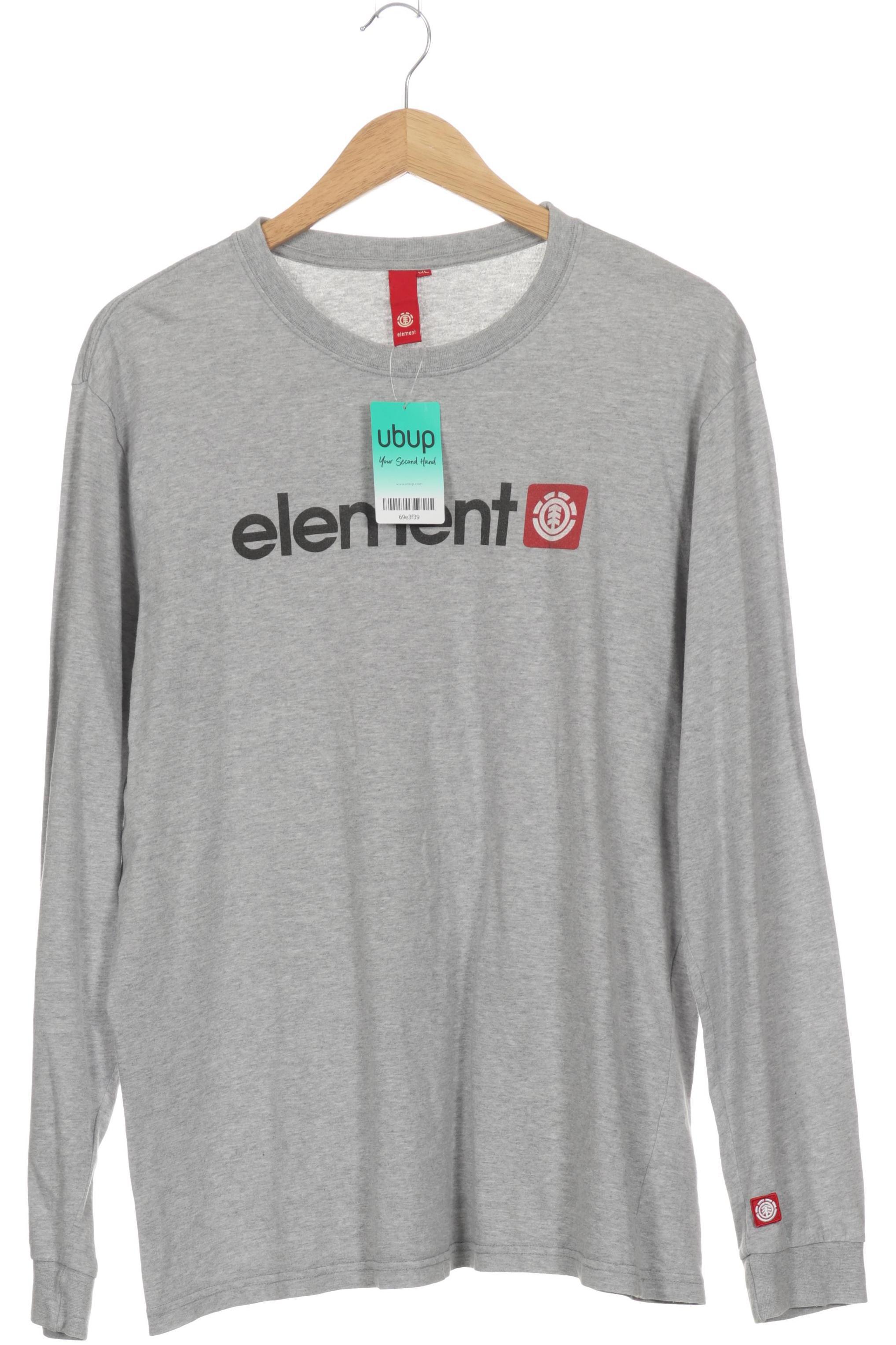 Thumbnail - Element Herren Langarmshirt, grau, Gr.