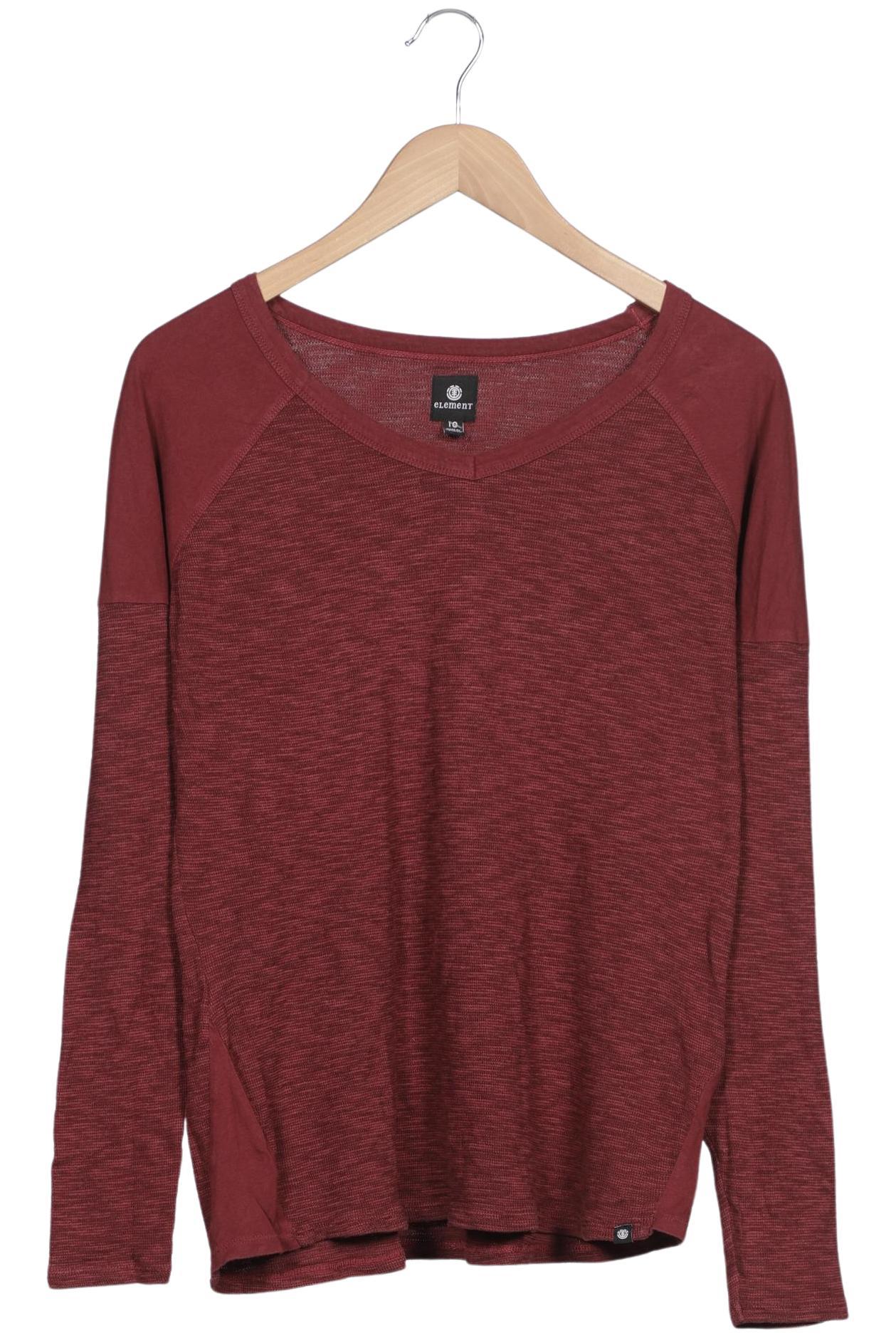 

Element Damen Langarmshirt, bordeaux, Gr. 10