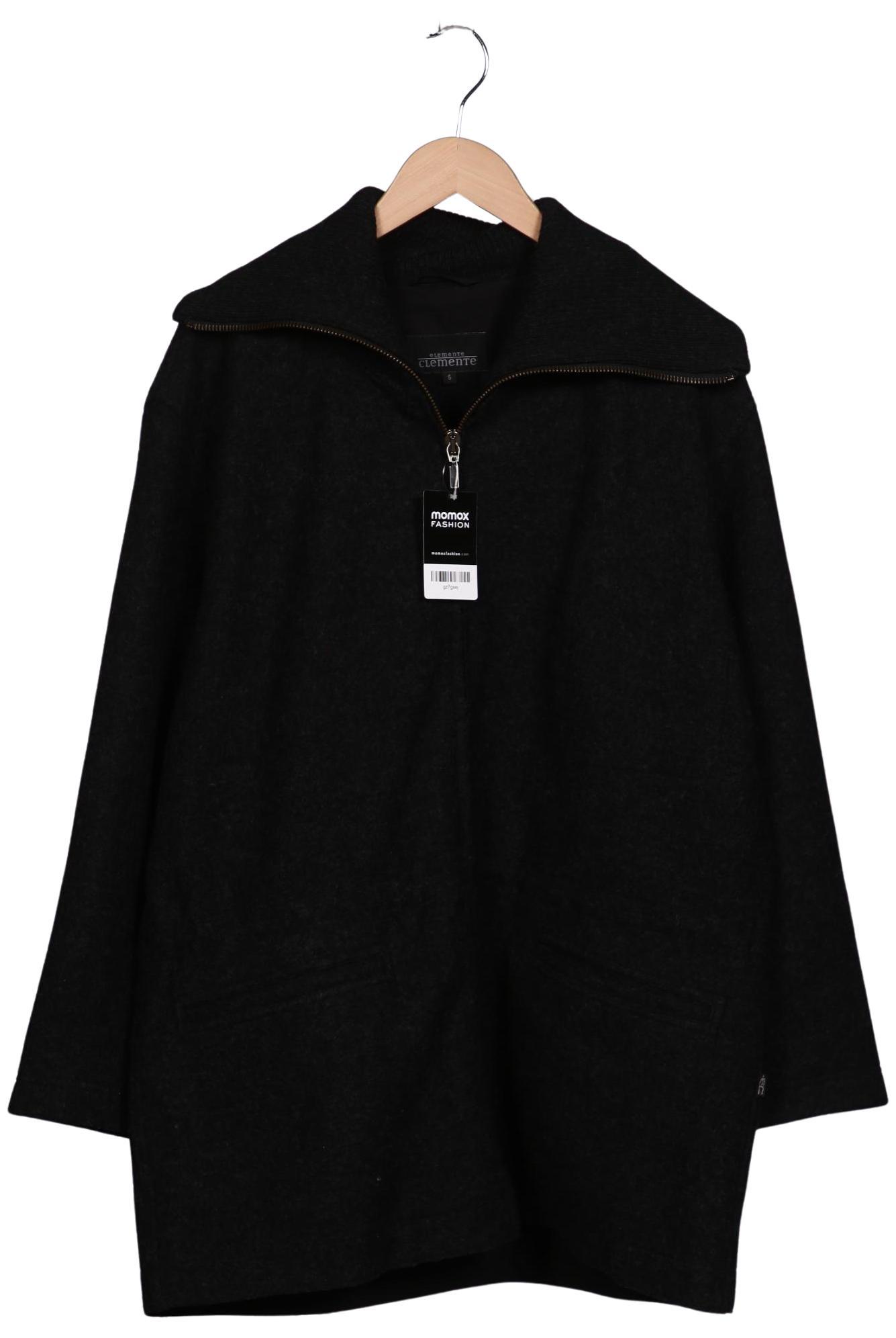 

Elemente Clemente Damen Mantel, schwarz, Gr. 18