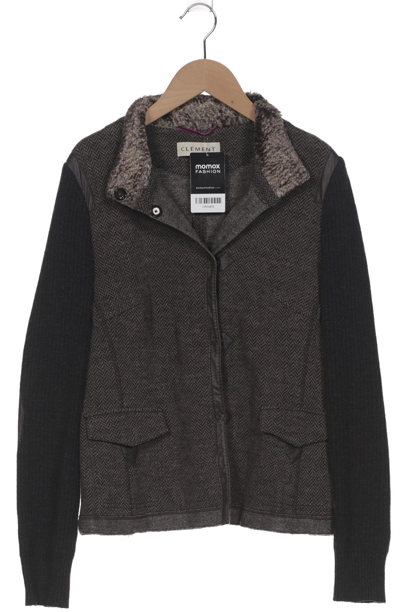 

Elemente Clemente Damen Strickjacke, grau, Gr. 40
