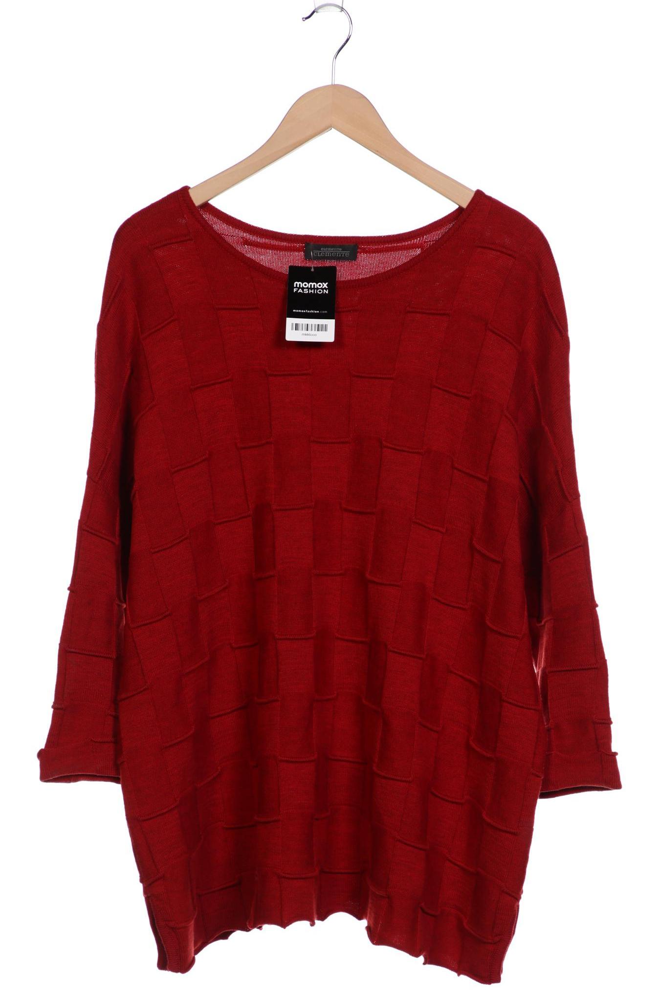 

Elemente Clemente Damen Pullover, rot, Gr. 52