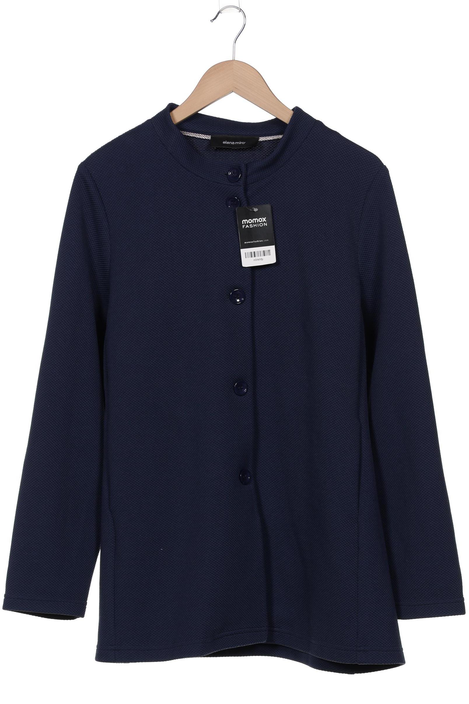 

Elena Mirò Damen Jacke, marineblau