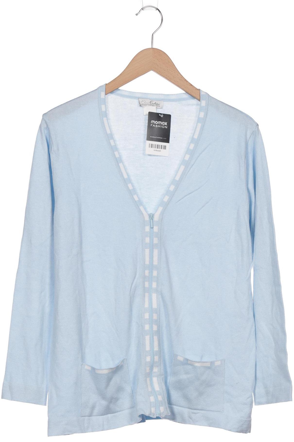 

Elena Mirò Damen Strickjacke, hellblau