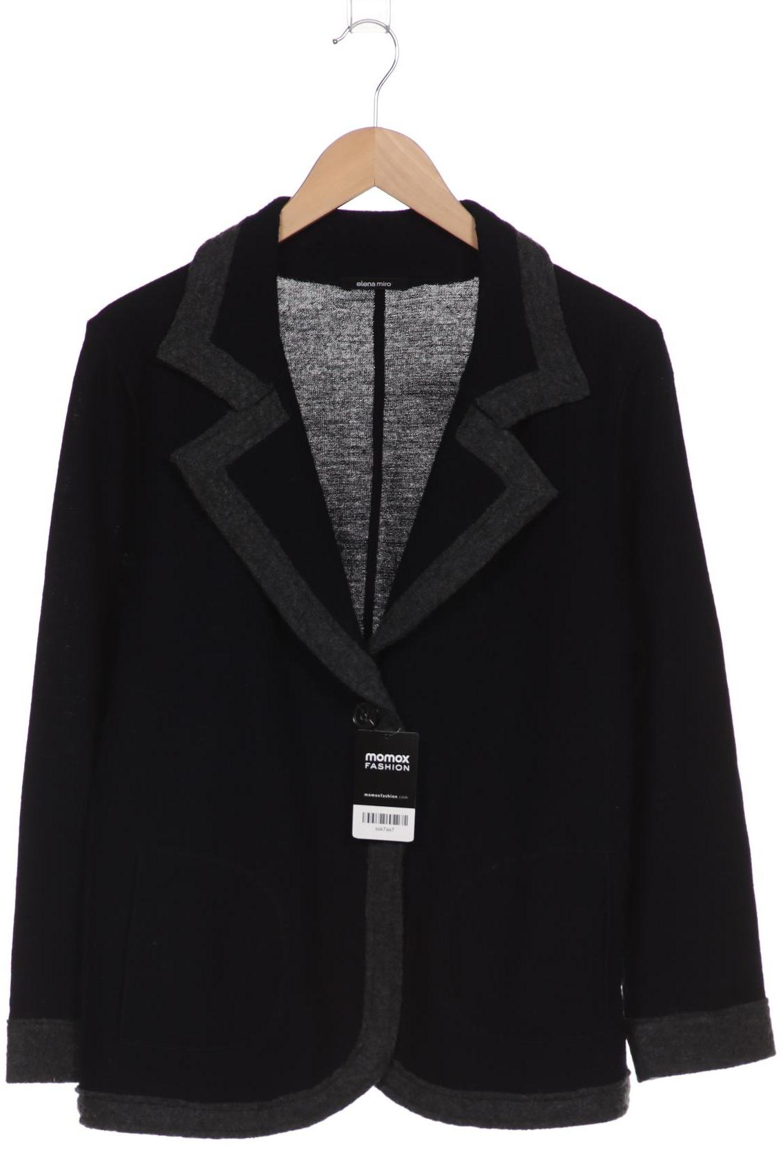 

Elena Mirò Damen Strickjacke, marineblau