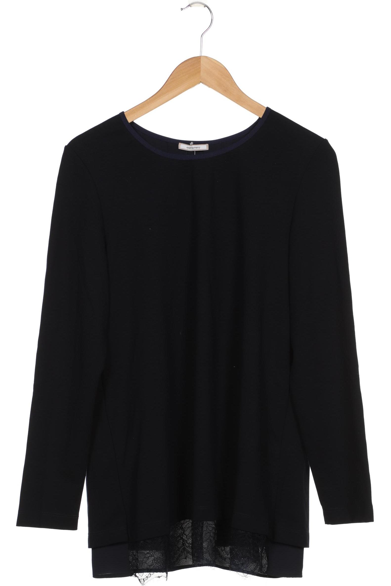 

Elena Mirò Damen Langarmshirt, marineblau