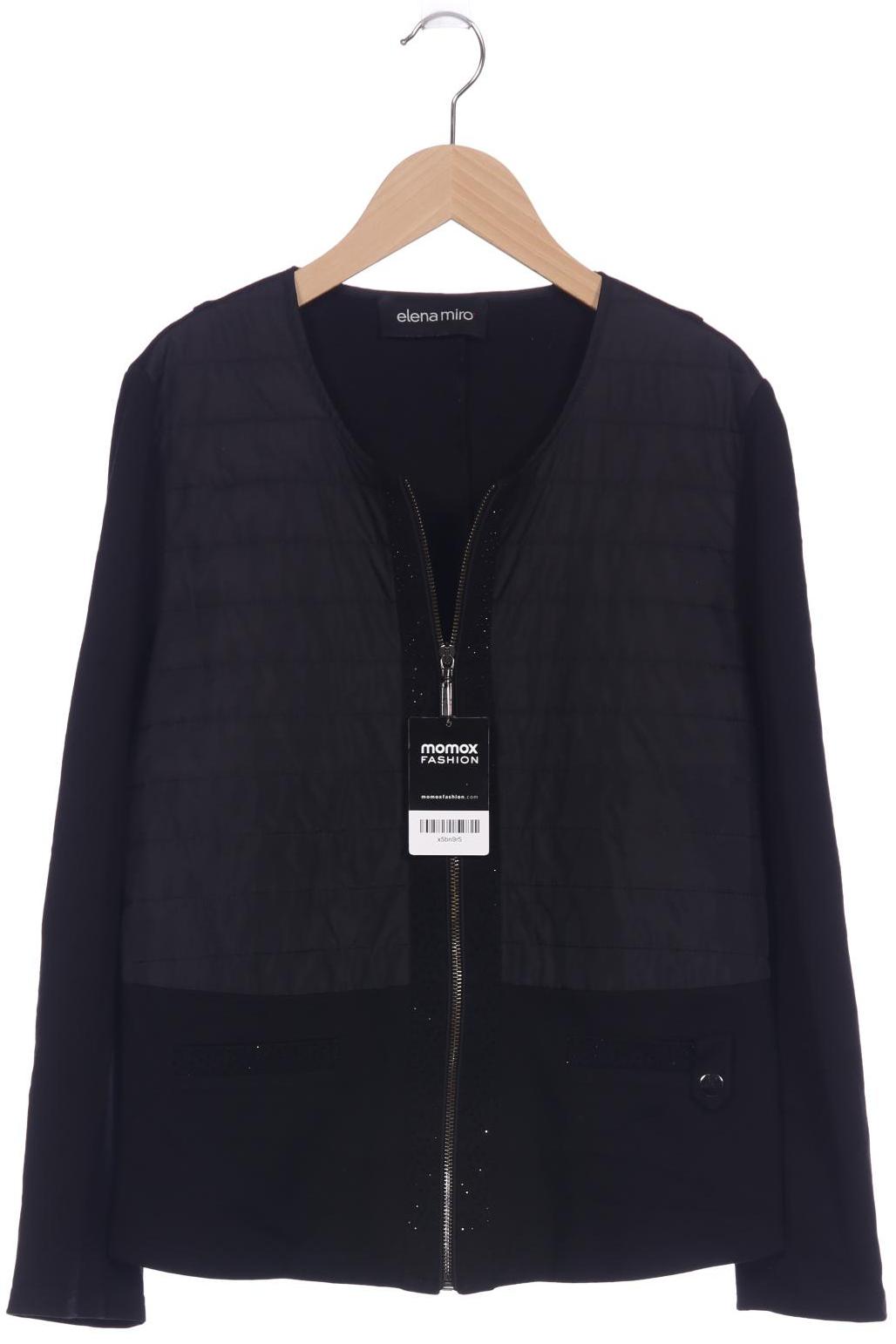 

Elena Miro Damen Jacke, schwarz, Gr. 44