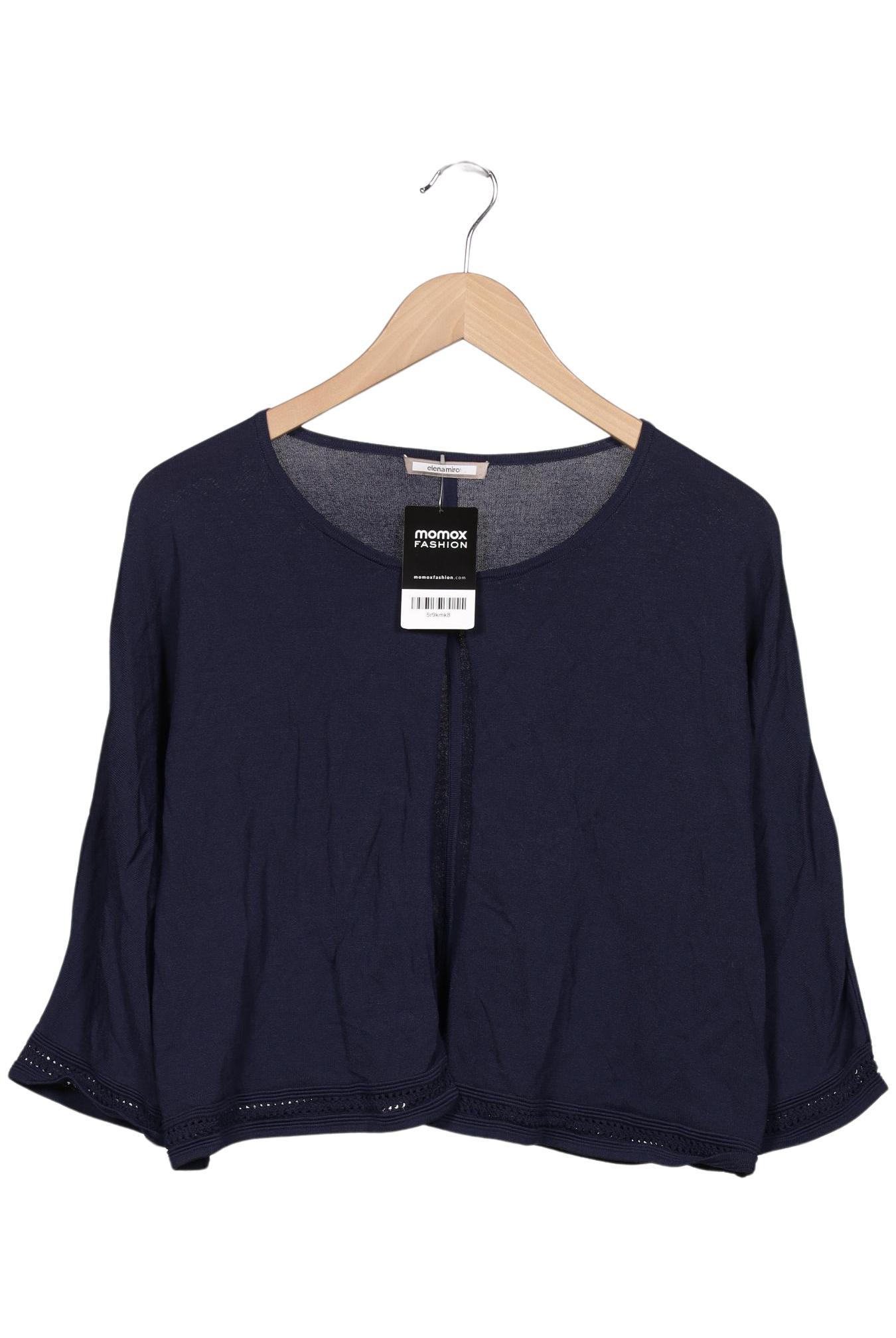 

Elena Miro Damen Strickjacke, marineblau, Gr. 42