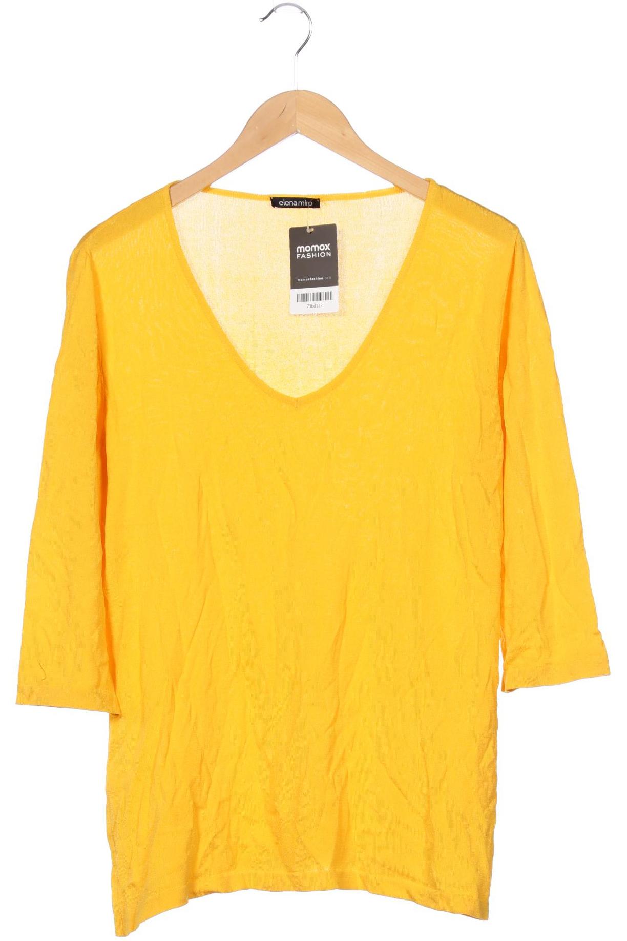 

Elena Miro Damen Pullover, gelb, Gr. 36