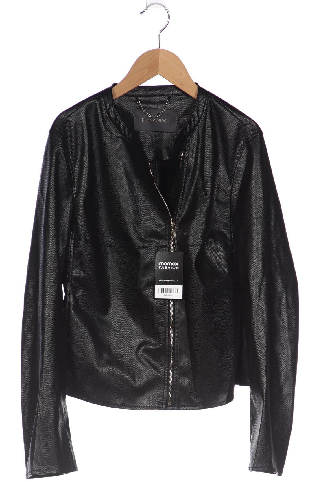 

Elena Miro Damen Jacke, schwarz, Gr. 36