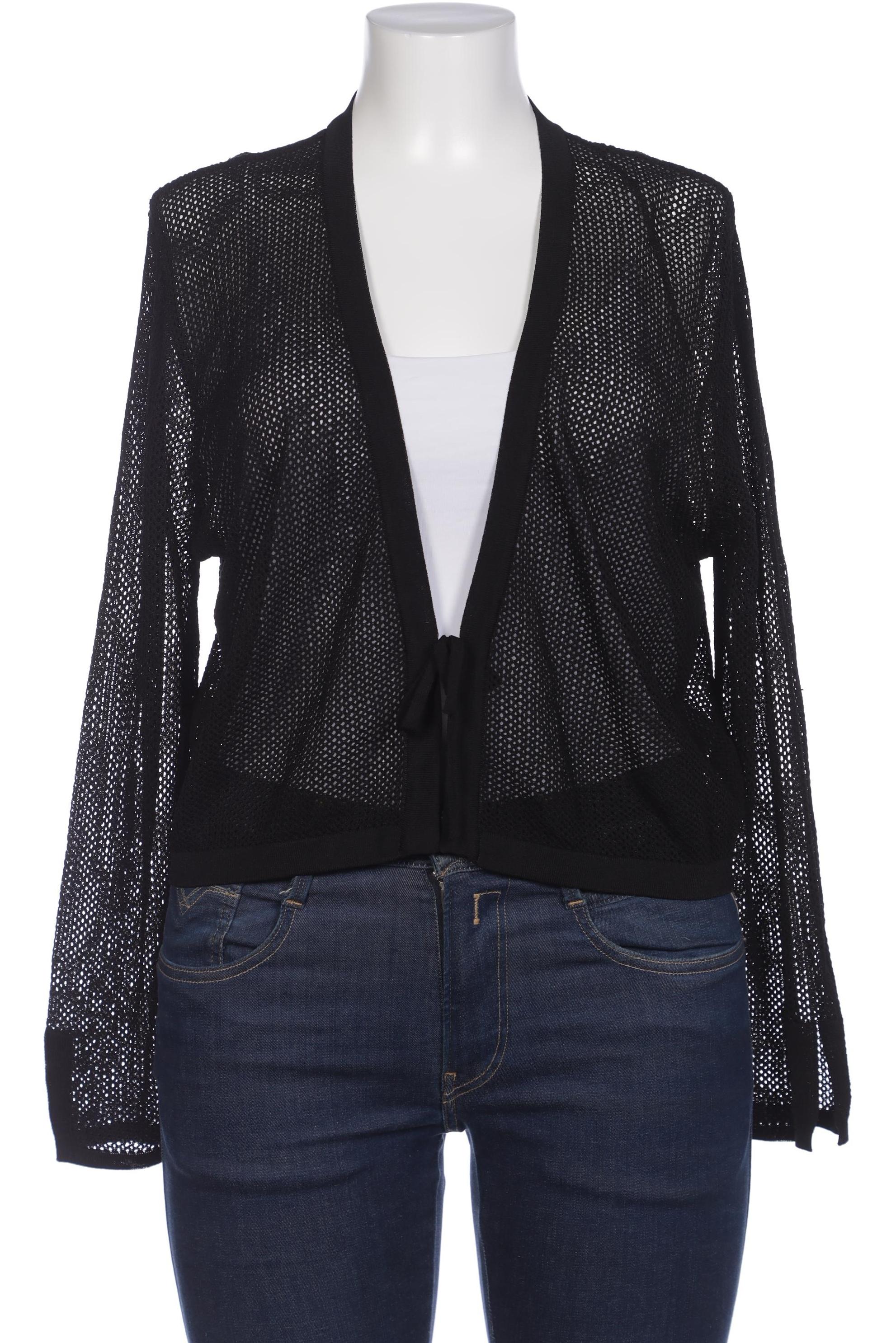

Elena Miro Damen Strickjacke, schwarz, Gr. 44