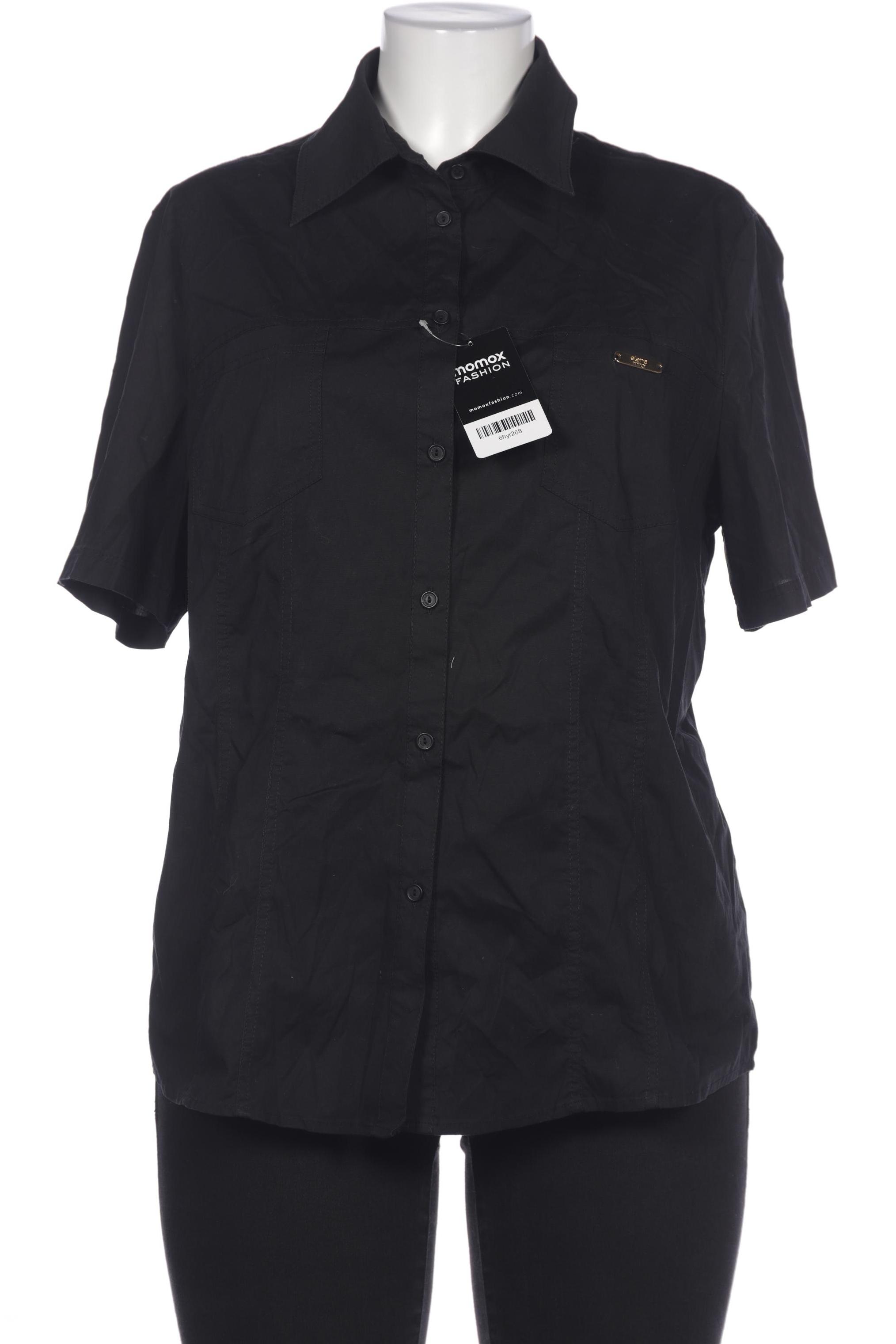 

Elena Miro Damen Bluse, schwarz, Gr. 48