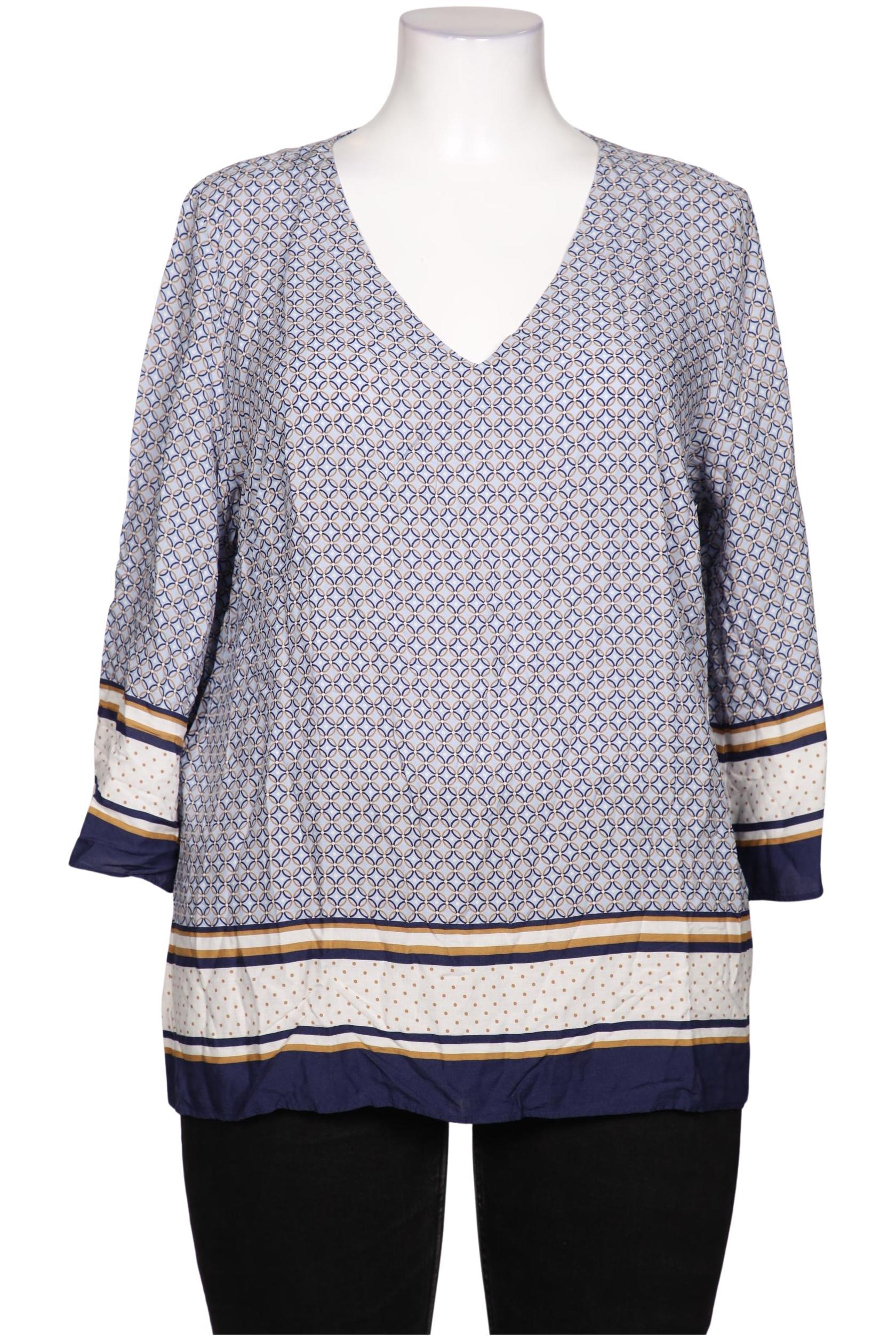 

Elena Miro Damen Bluse, blau, Gr. 46