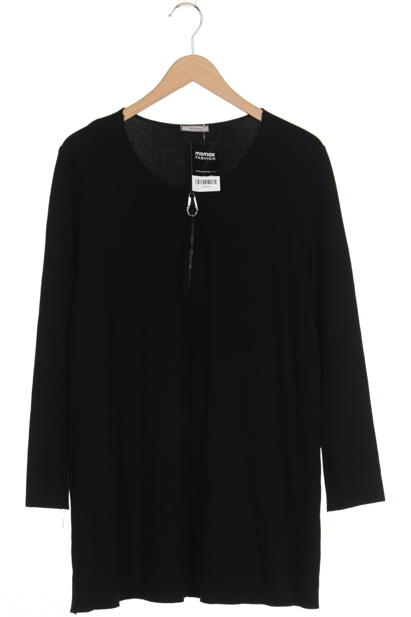 

Elena Miro Damen Langarmshirt, schwarz, Gr. 42