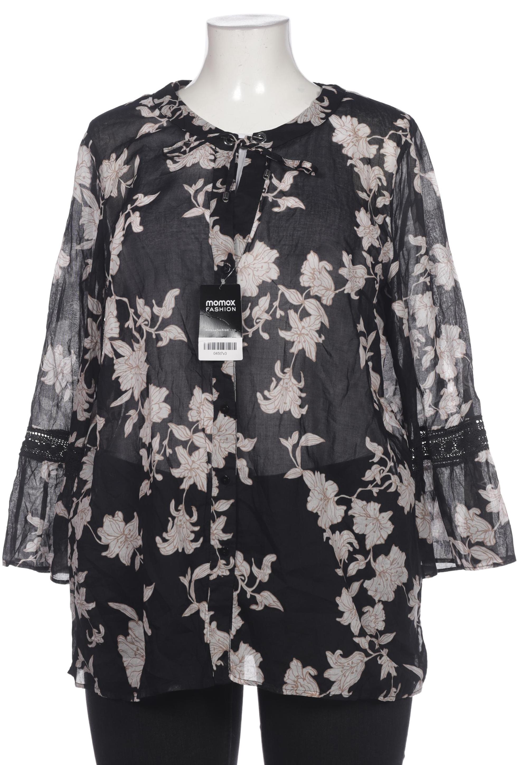 

Elena Miro Damen Bluse, schwarz, Gr. 48