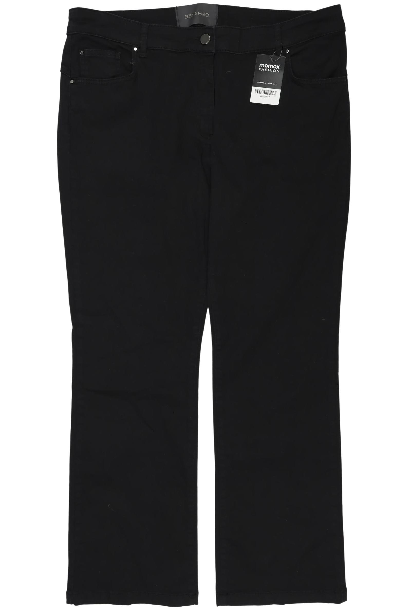 

Elena Miro Damen Stoffhose, schwarz, Gr. 48
