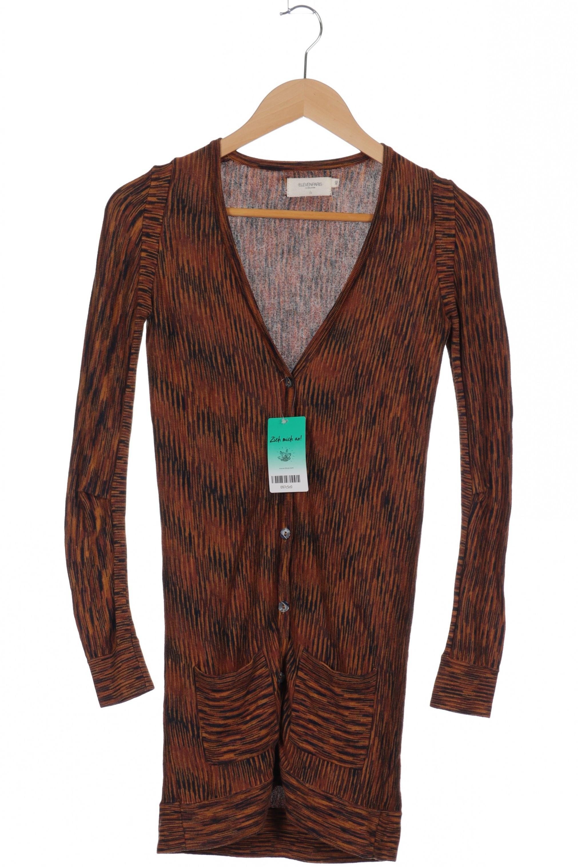 

Eleven Paris Damen Strickjacke, braun, Gr.