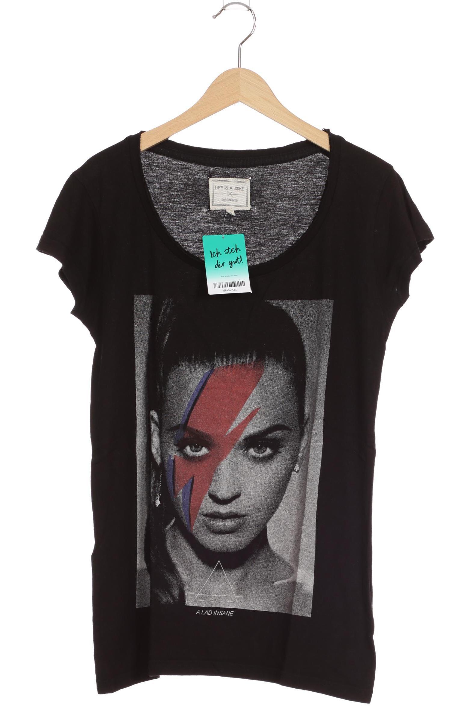 

Eleven Paris Damen T-Shirt, schwarz, Gr.
