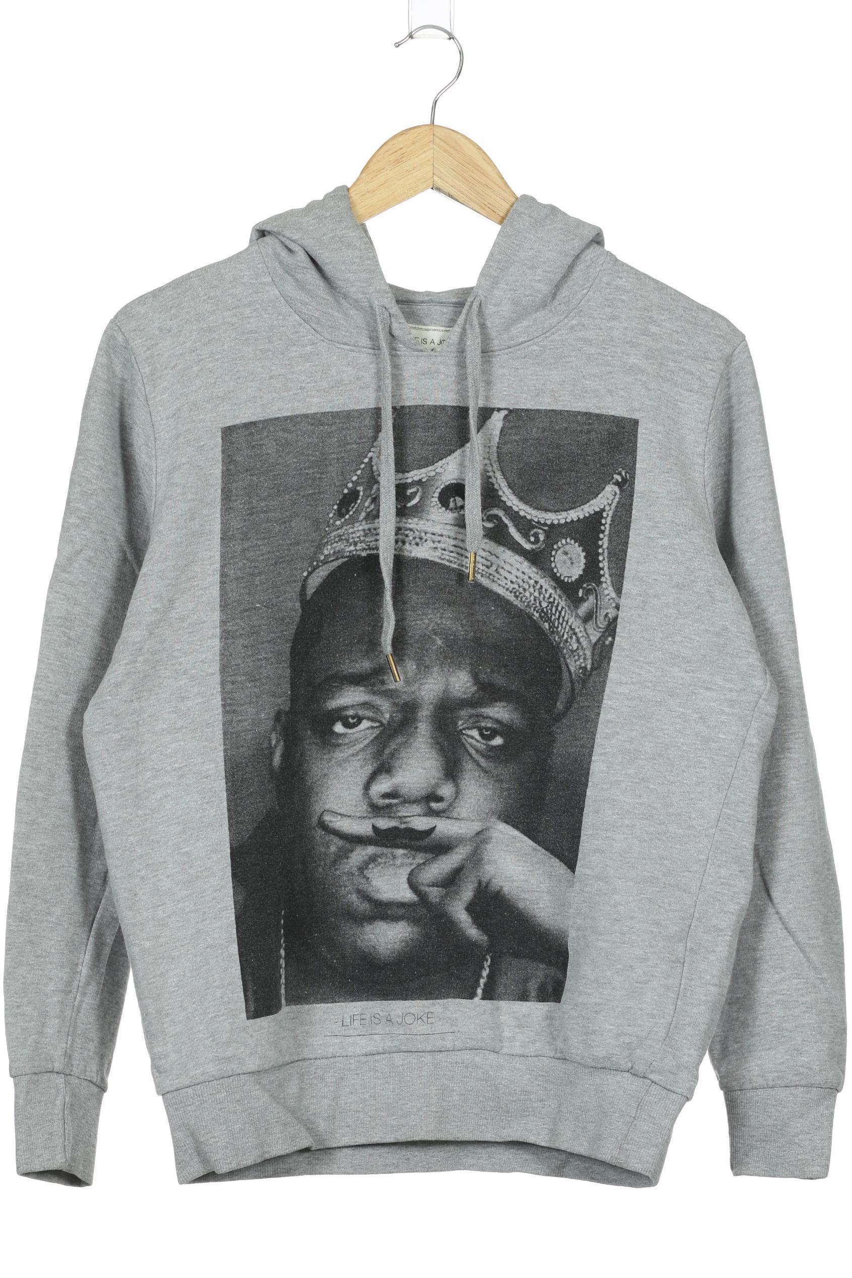 Thumbnail - Eleven Paris Herren Kapuzenpullover, grau, Gr.