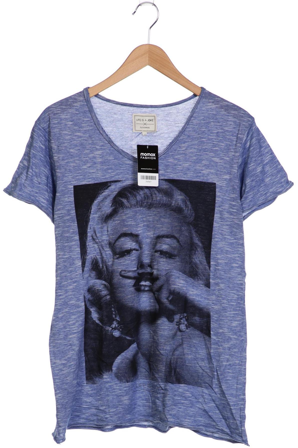 

Eleven Paris Damen T-Shirt, blau, Gr. 42