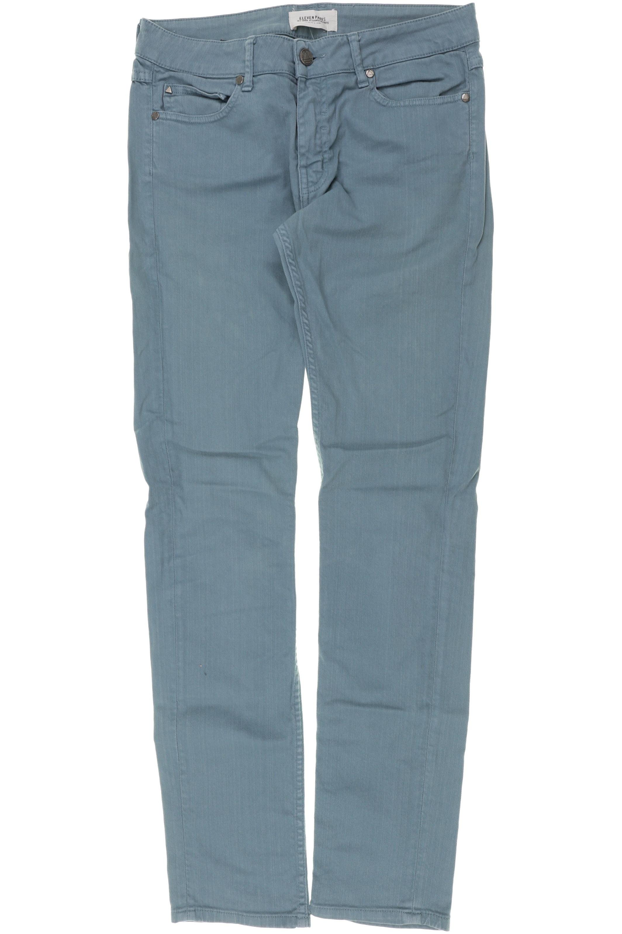 

Eleven Paris Damen Jeans, türkis, Gr. 29