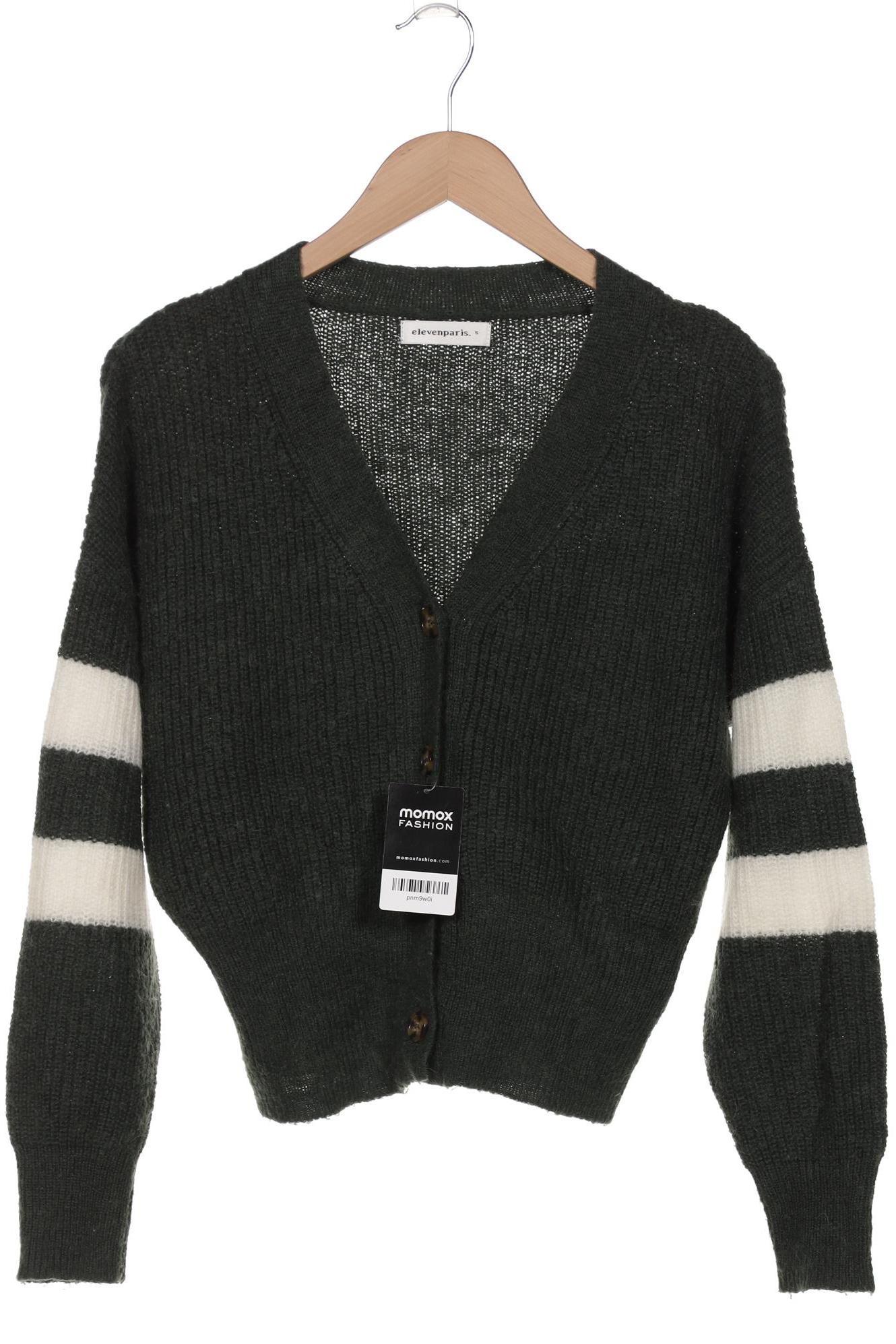 

Eleven Paris Damen Strickjacke, grün, Gr. 36