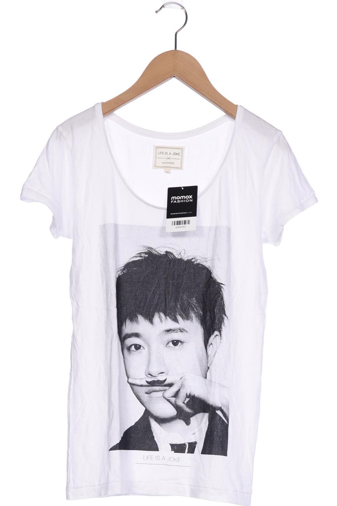 

Eleven Paris Damen T-Shirt, weiß, Gr. 34