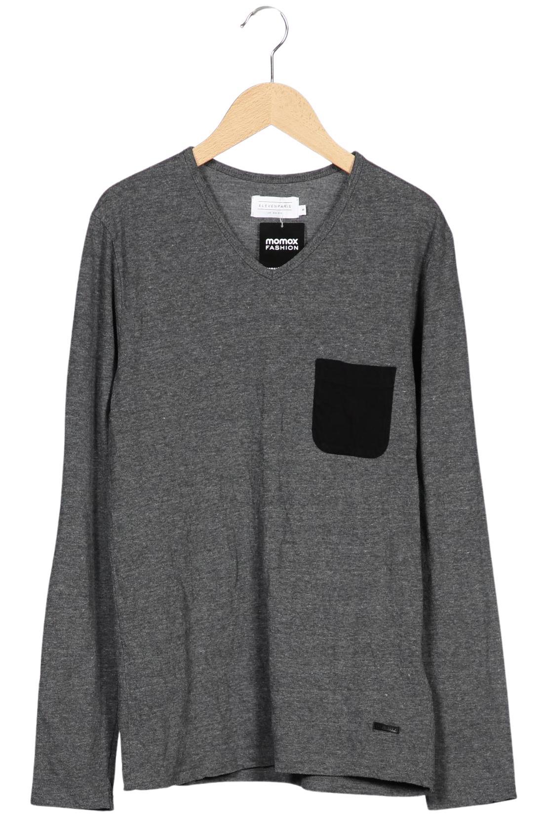 Thumbnail - Eleven Paris Herren Langarmshirt, grau, Gr. 46