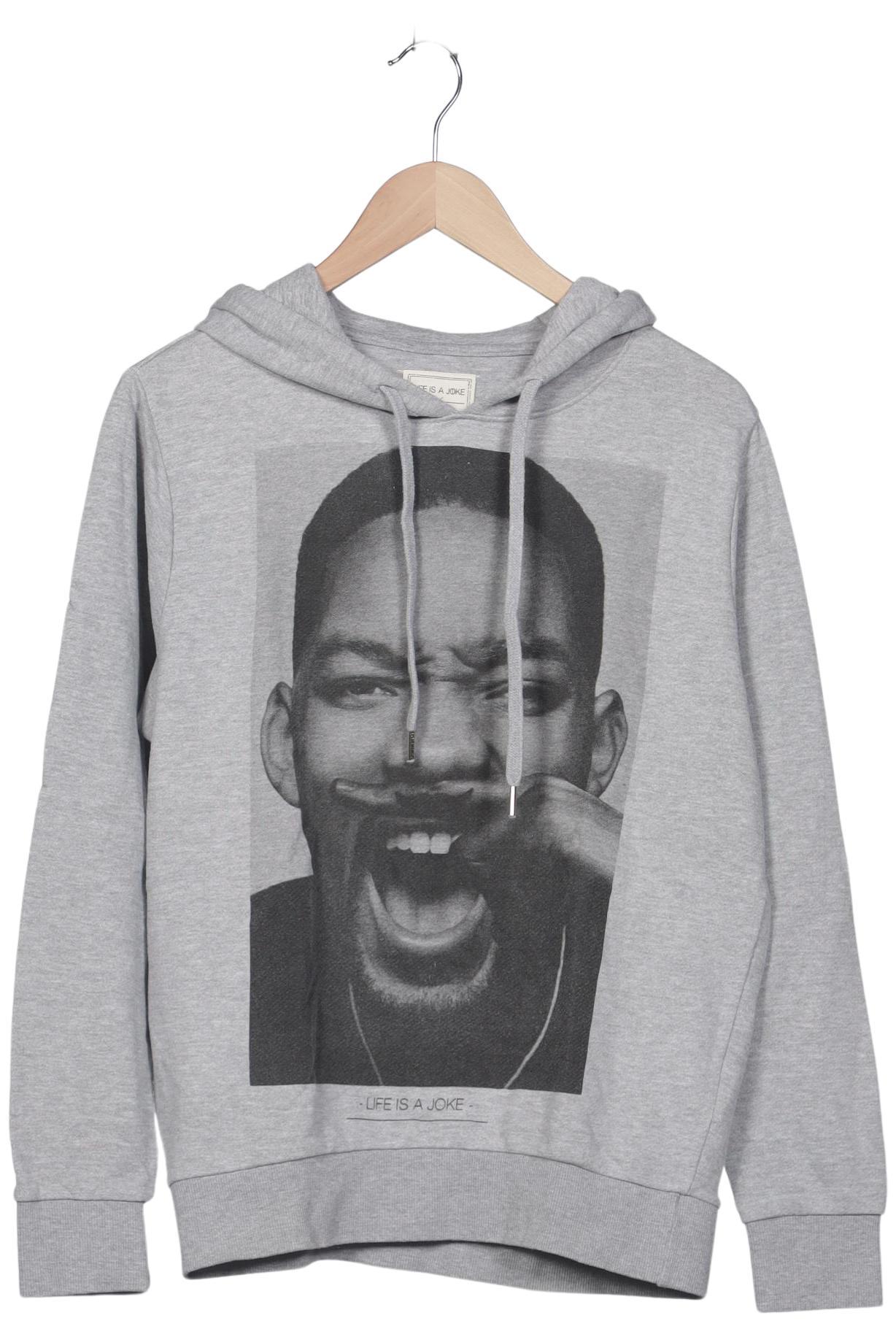 Thumbnail - Eleven Paris Herren Kapuzenpullover, grau, Gr. 48