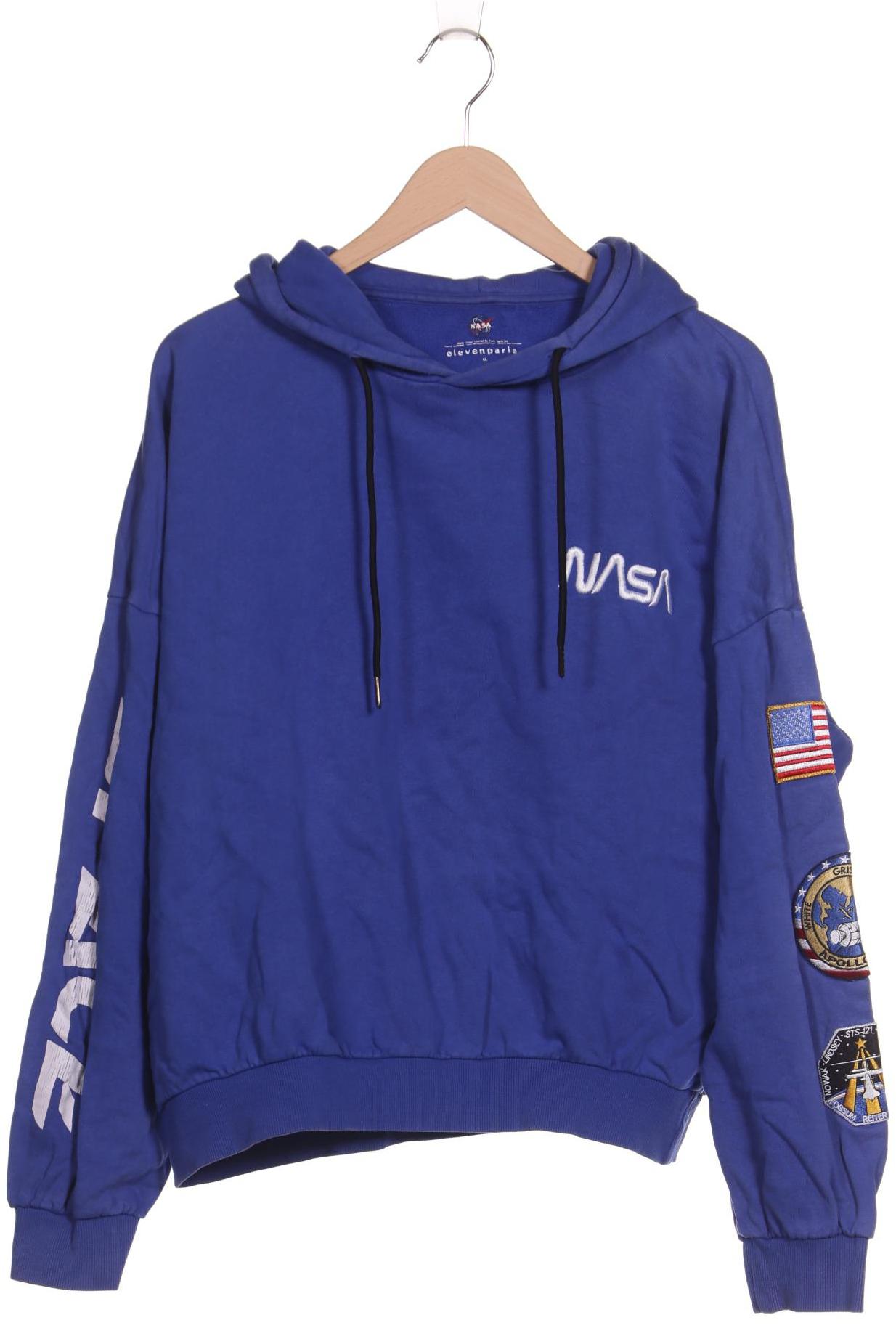 

Eleven Paris Herren Kapuzenpullover, blau, Gr. 54