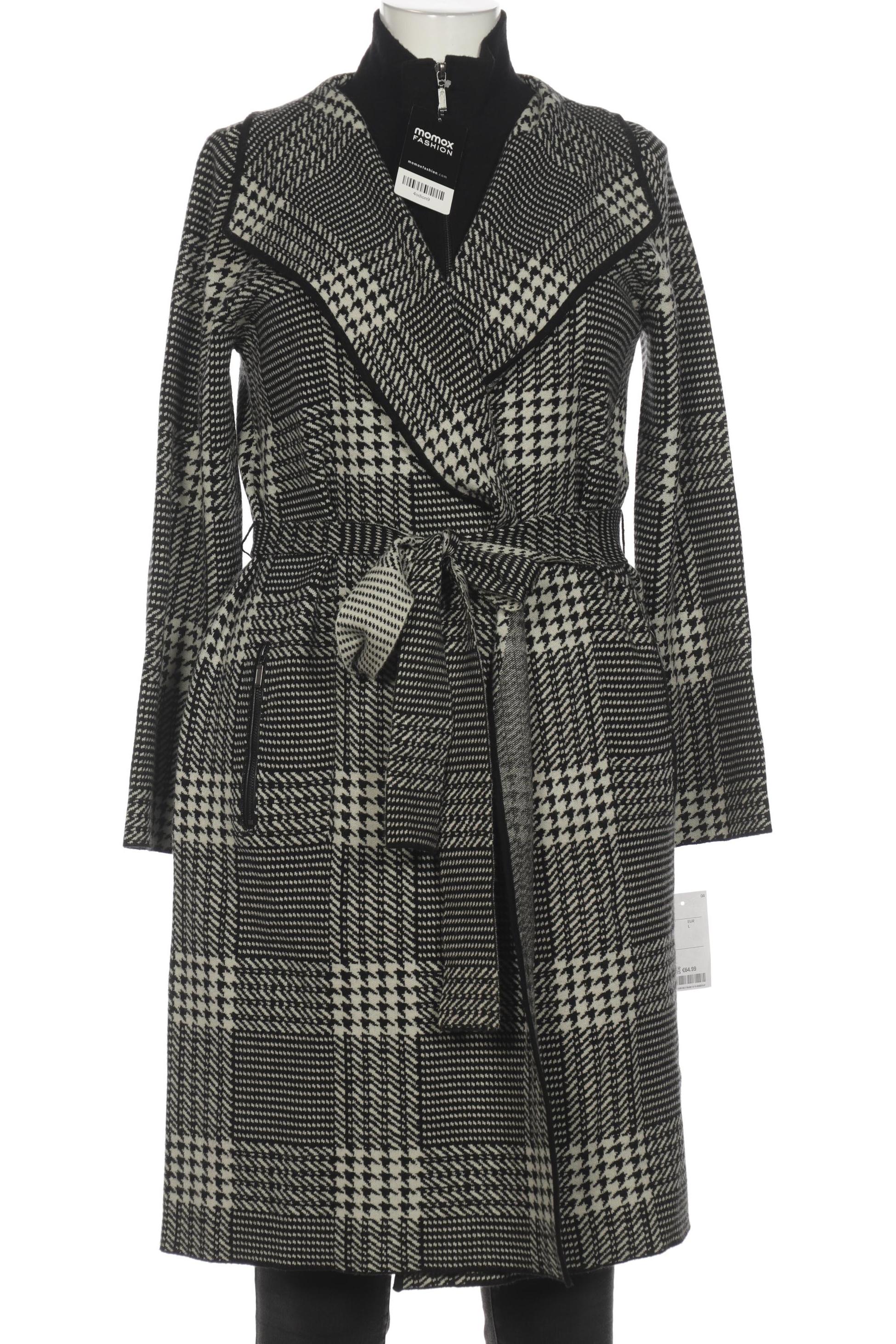 

Elie Tahari Damen Mantel, schwarz, Gr. 42