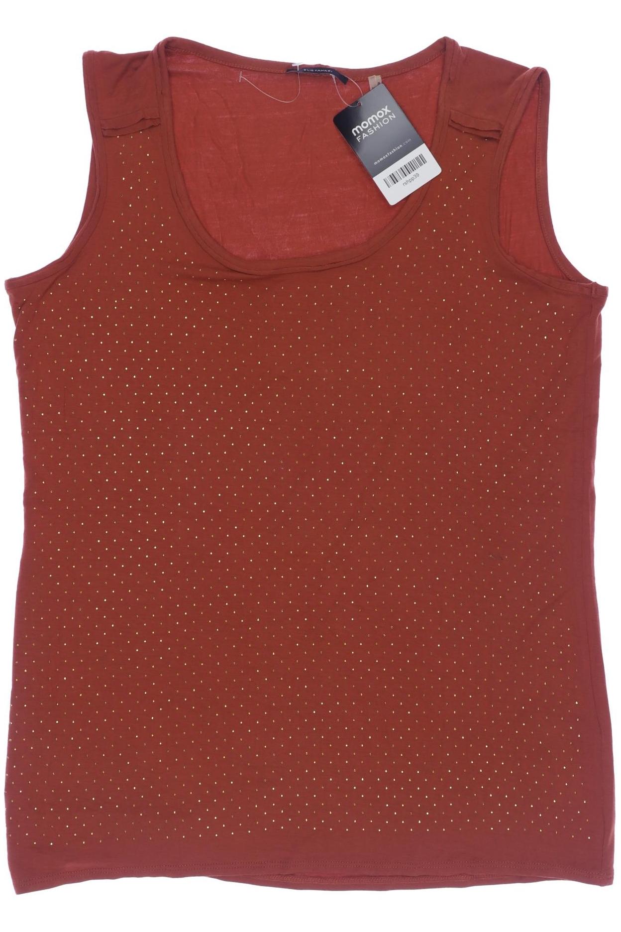 

Elie Tahari Damen Top, orange, Gr. 38