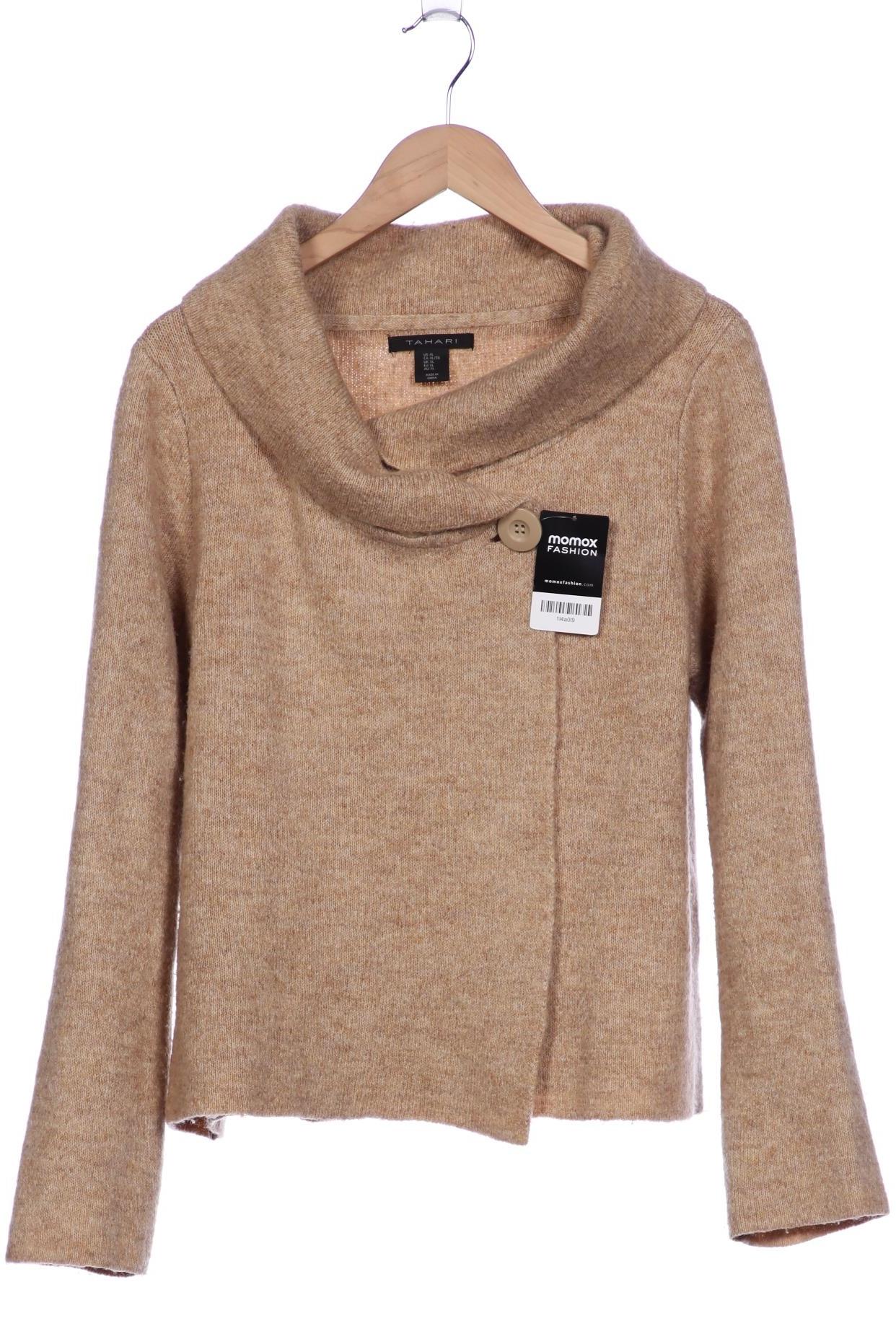 

Elie Tahari Damen Strickjacke, beige, Gr. 44