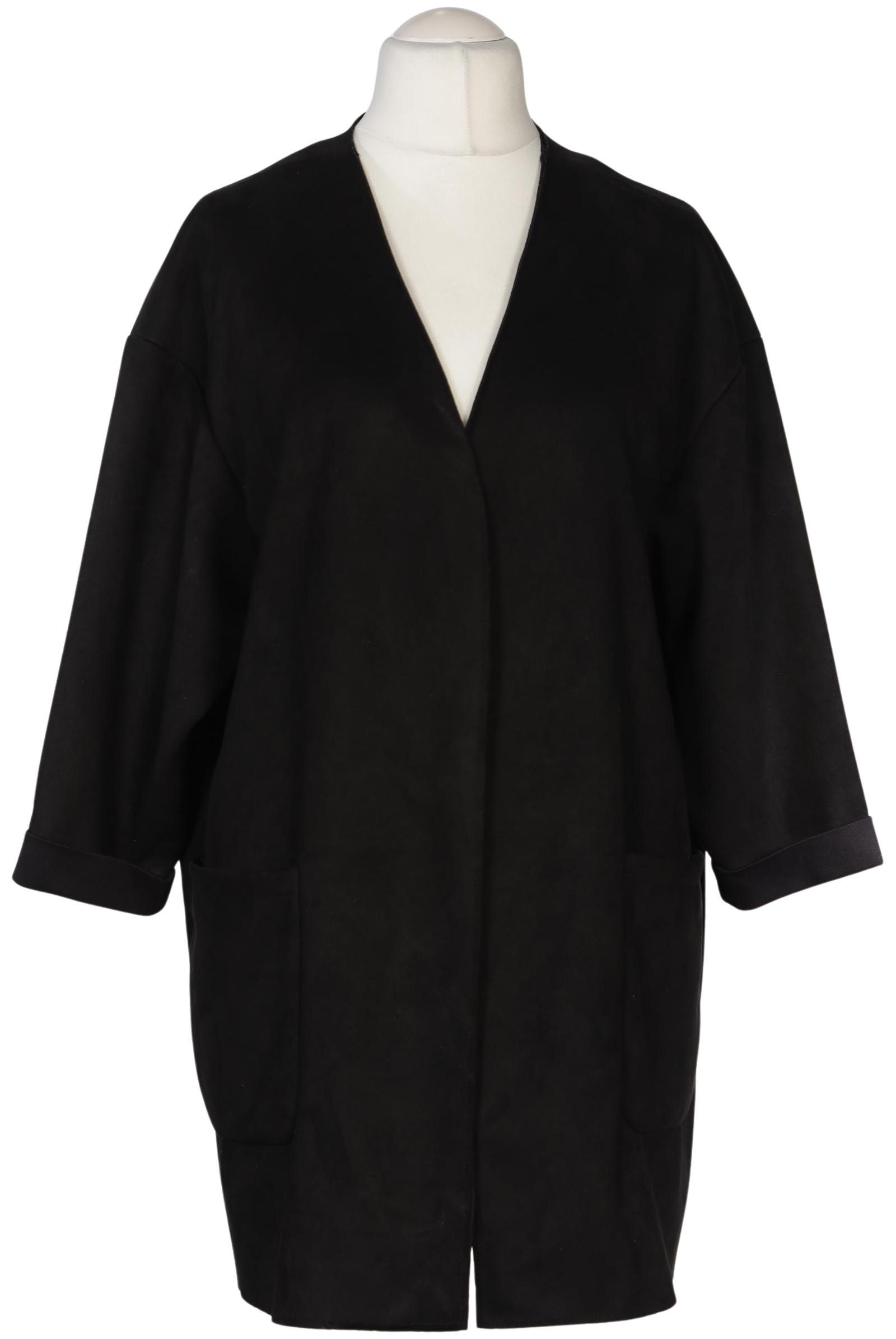 

Elie Tahari Damen Mantel, schwarz, Gr. 44