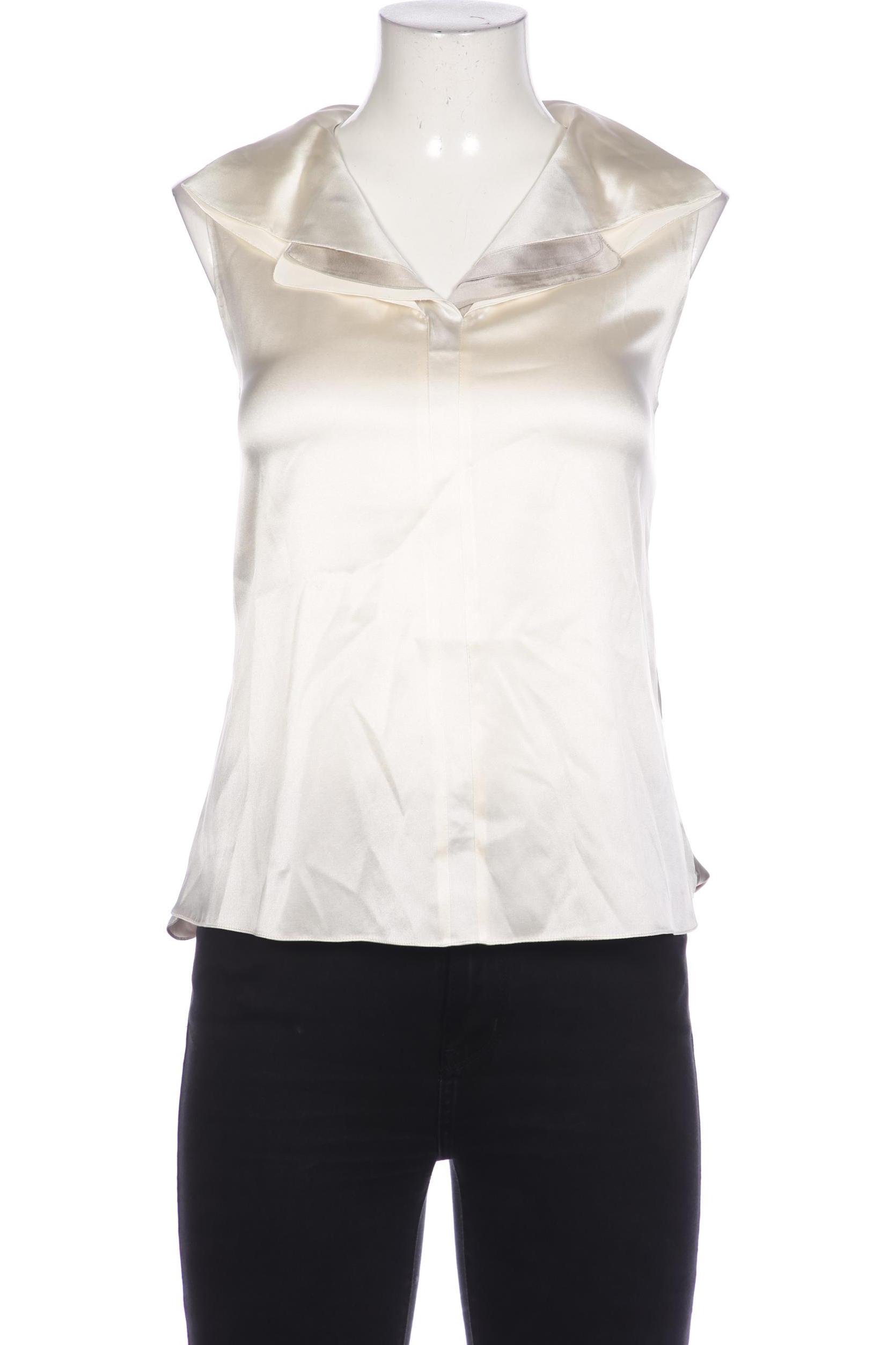 

Elie Tahari Damen Bluse, cremeweiß, Gr. 38
