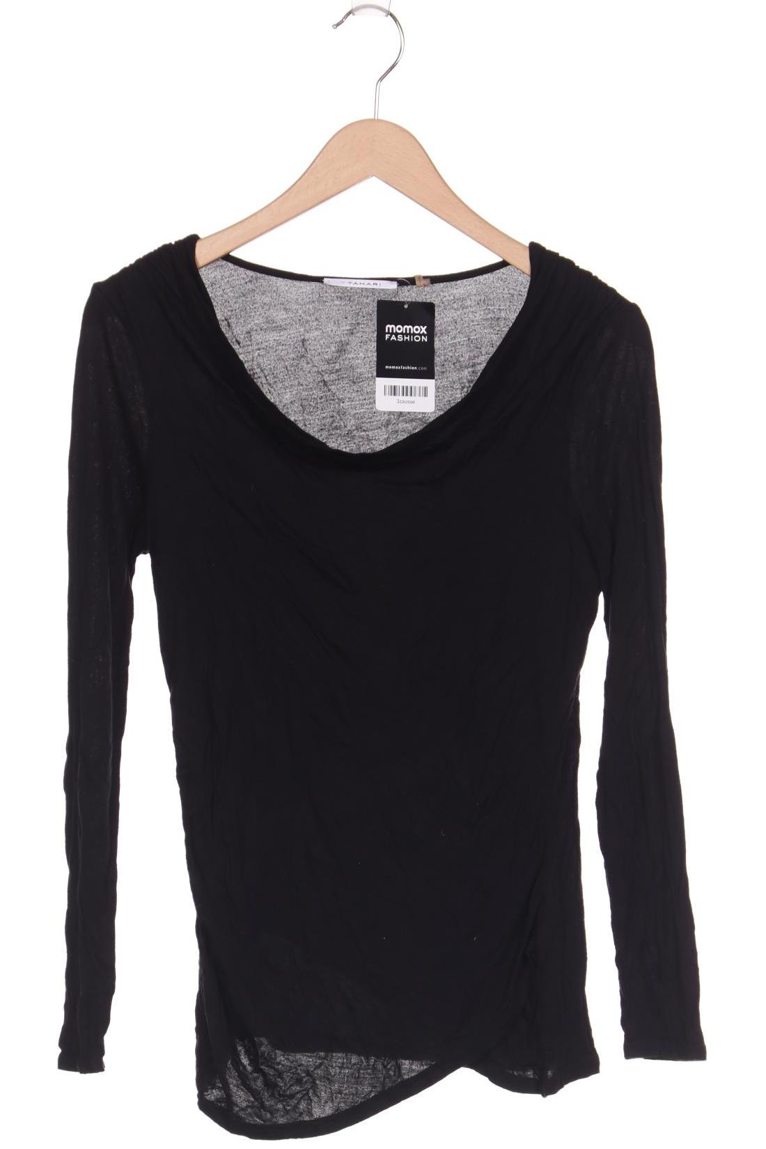 

ELIE TAHARI Damen Langarmshirt, schwarz